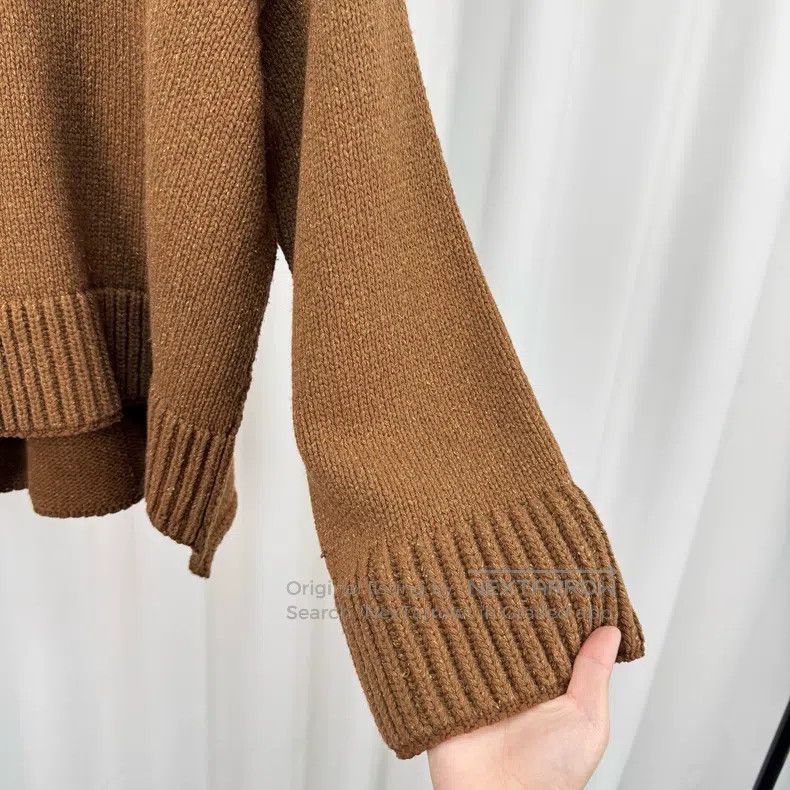 Acne Studios Acne Studios Brown Crewneck Knit Sweater Size S / US 4 / IT 40 - 4 Thumbnail
