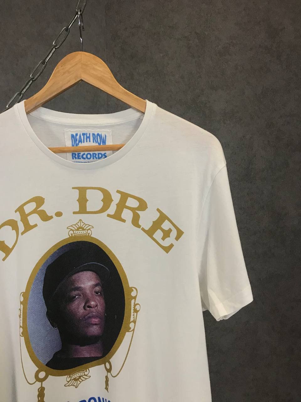 Band Tees Dr.Dre The Chronic Death Row Records band tee Size US XL / EU 56 / 4 - 2 Thumbnail