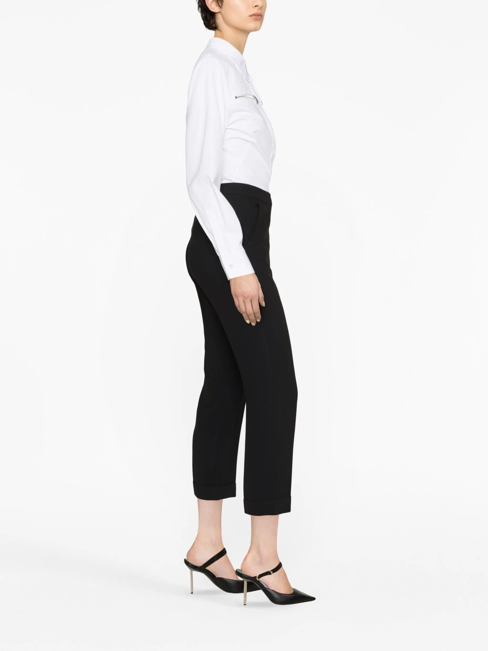 Alexander McQueen o1y0325 Shirt in White Size XS / US 0-2 / IT 36-38 - 3 Thumbnail