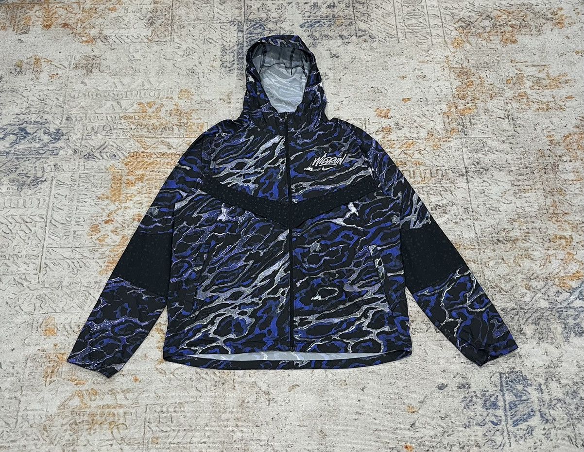 Nike Nike Wild Run Water Galaxy Running Jacket Size US M / EU 48-50 / 2 - 1 Thumbnail