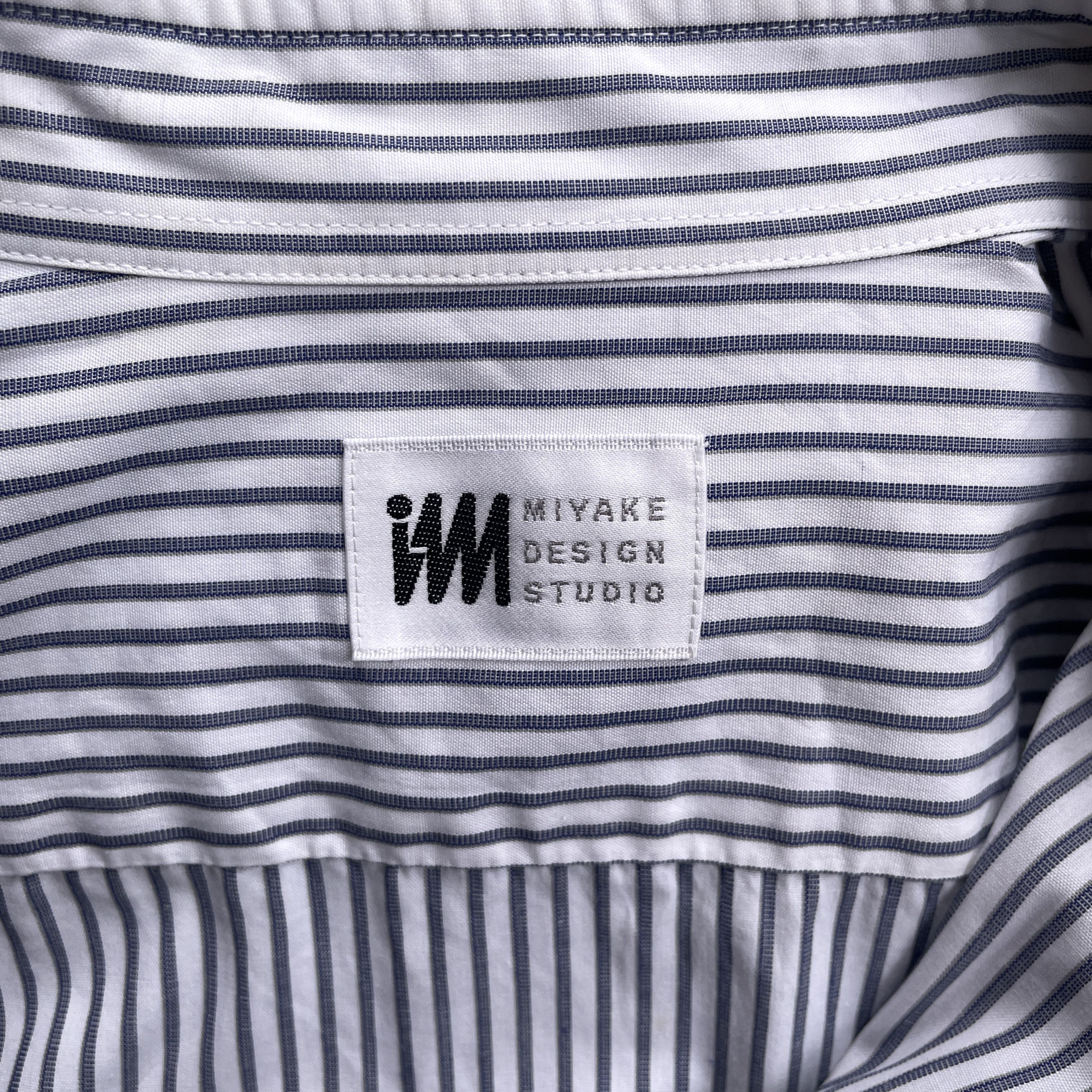Issey Miyake ISSEY MIYAKE Classic Stripped Shirt Miyake Design Studios Size US M / EU 48-50 / 2 - 5 Thumbnail
