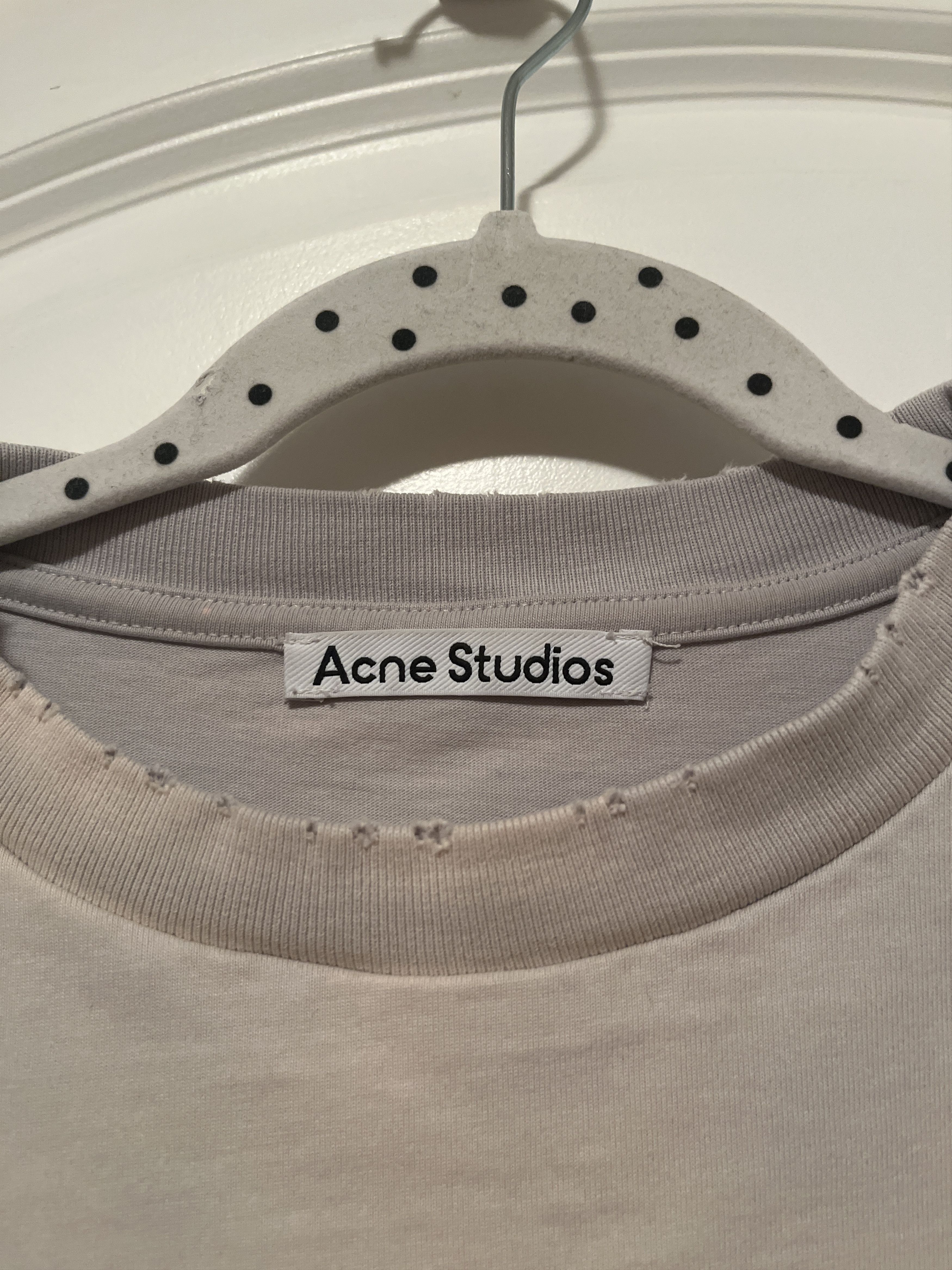 Acne Studios Acne studios Stockholms long sleeve tee Size US S / EU 44-46 / 1 - 2 Thumbnail