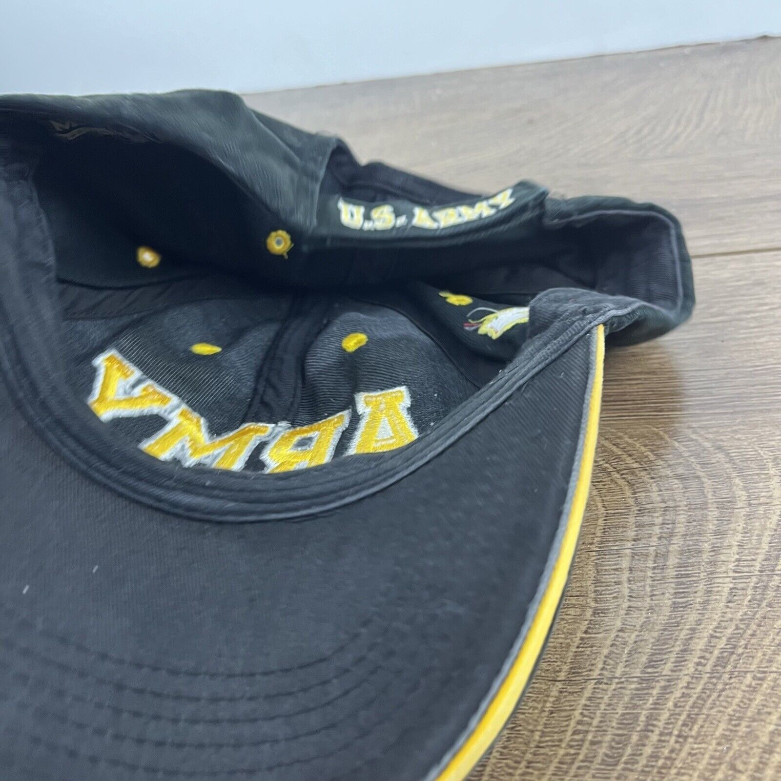 Other Army Hat United States Army Cap Hat Black Adjustable Hat Bla Size ONE SIZE - 15 Thumbnail