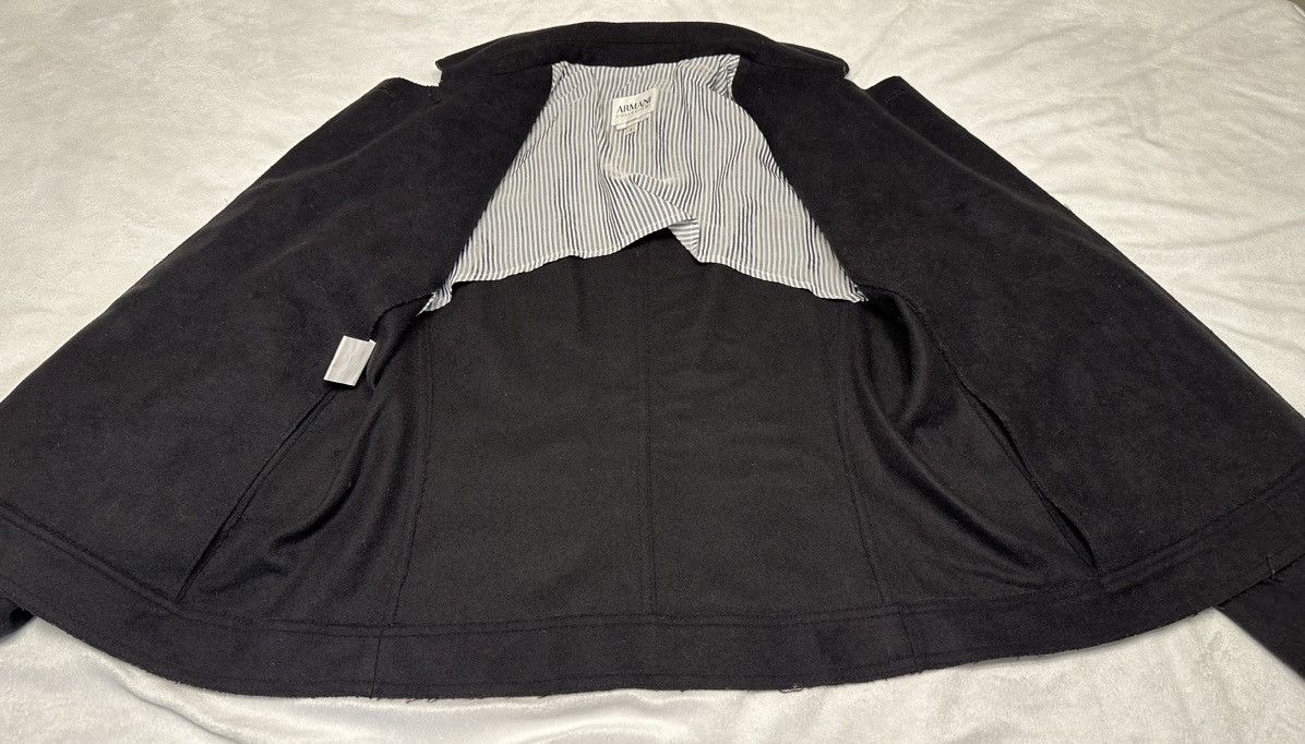 Armani Collezioni Armani Collezioni Women’s Pea Coat Wool Blend Jacket-Size 8 Size M / US 6-8 / IT 42-44 - 11 Thumbnail