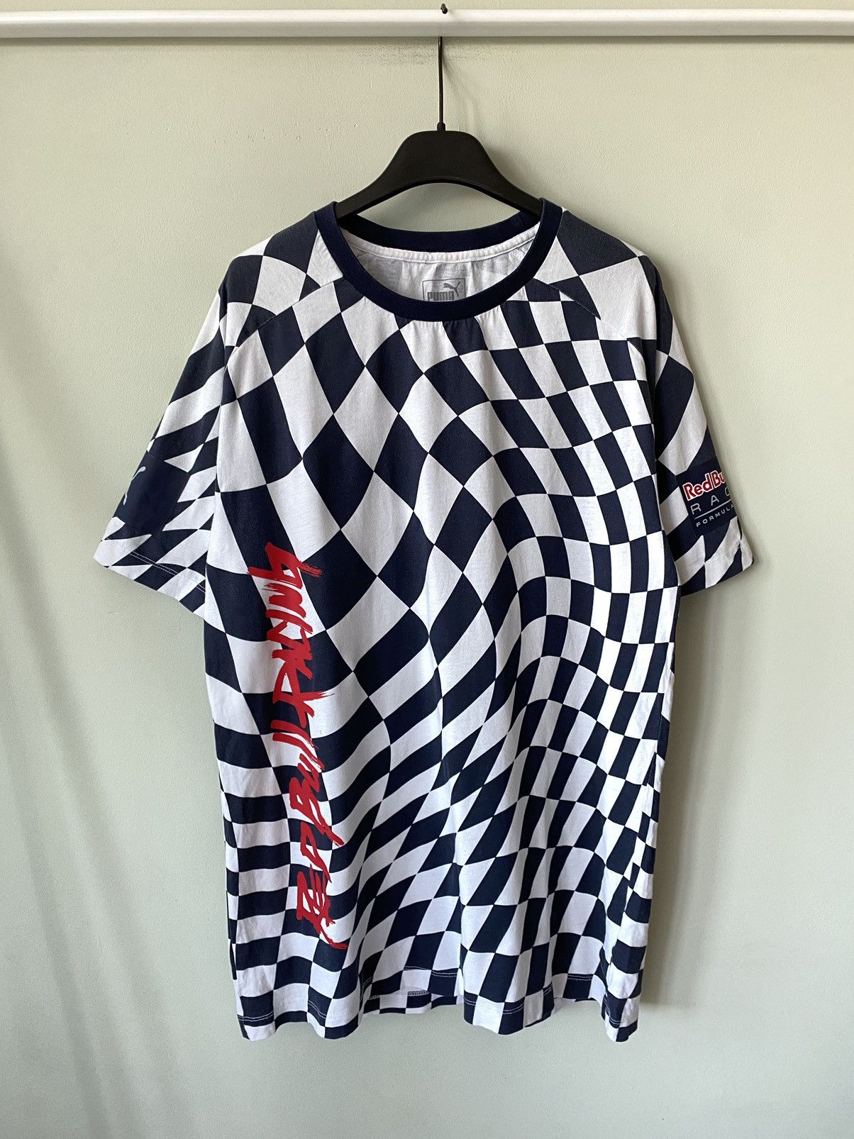 Formula 1 Puma Red Bull Flag racing nascar formula 1 t shirt vintage Size US S / EU 44-46 / 1 - 1 Thumbnail