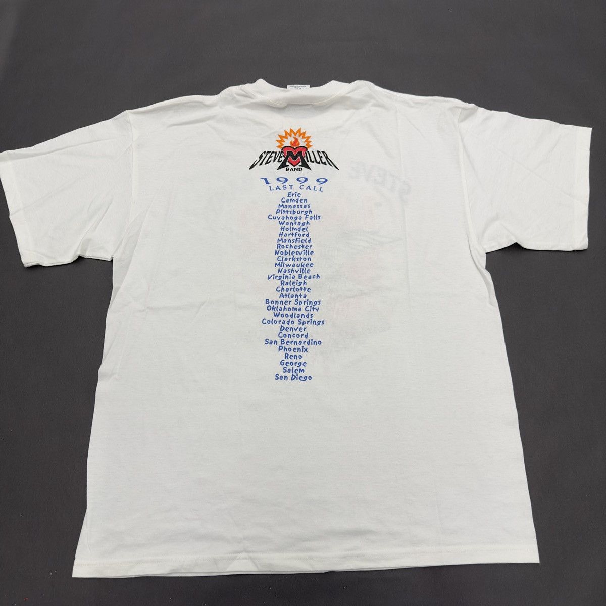 Band Tees × Tultex × Vintage Vintage Steve Miller Band tee Size US XL / EU 56 / 4 - 2 Thumbnail