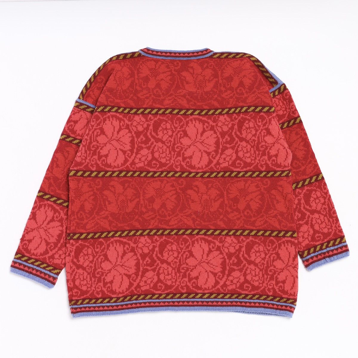 Other Oleana Norway Nordic Wool Red Sweater Knit Size S / US 4 / IT 40 - 13 Thumbnail