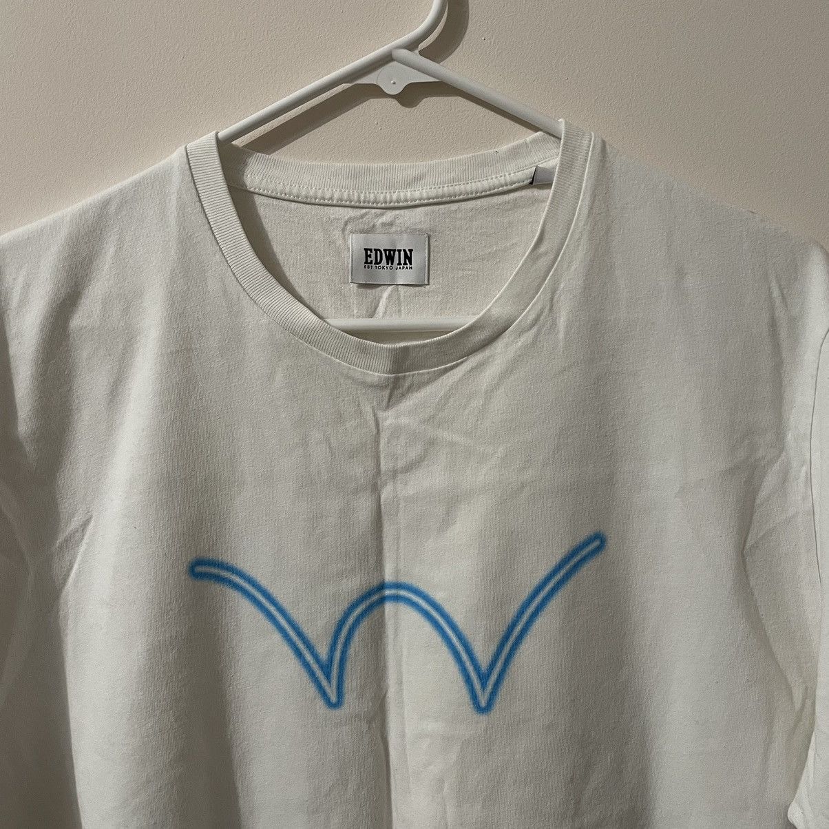 Edwin × Japanese Brand × Vintage Edwin Japan t-shirt size XL Size US XL / EU 56 / 4 - 2 Thumbnail
