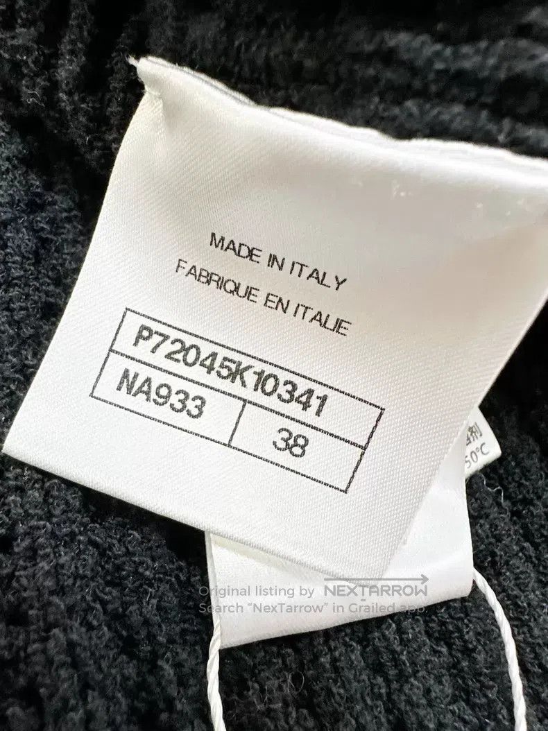 Chanel Chanel Long-sleeved medium-length knitted cardigan with wh Size XS / US 0-2 / IT 36-38 - 6 Thumbnail