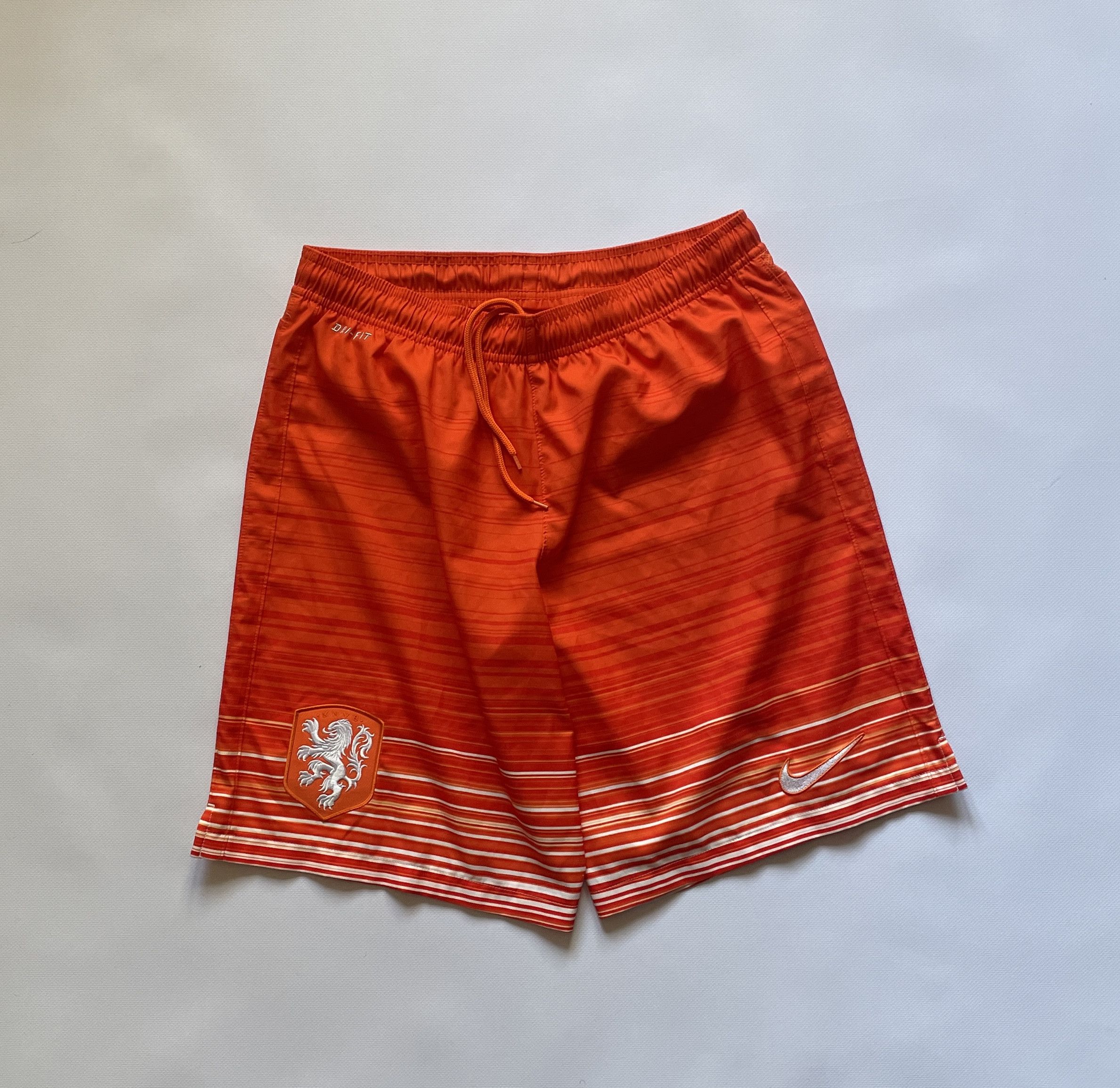 Nike Netherlands Home Football Shorts 2015 2016 Soccer Size US 30 / EU 46 - 1 Thumbnail