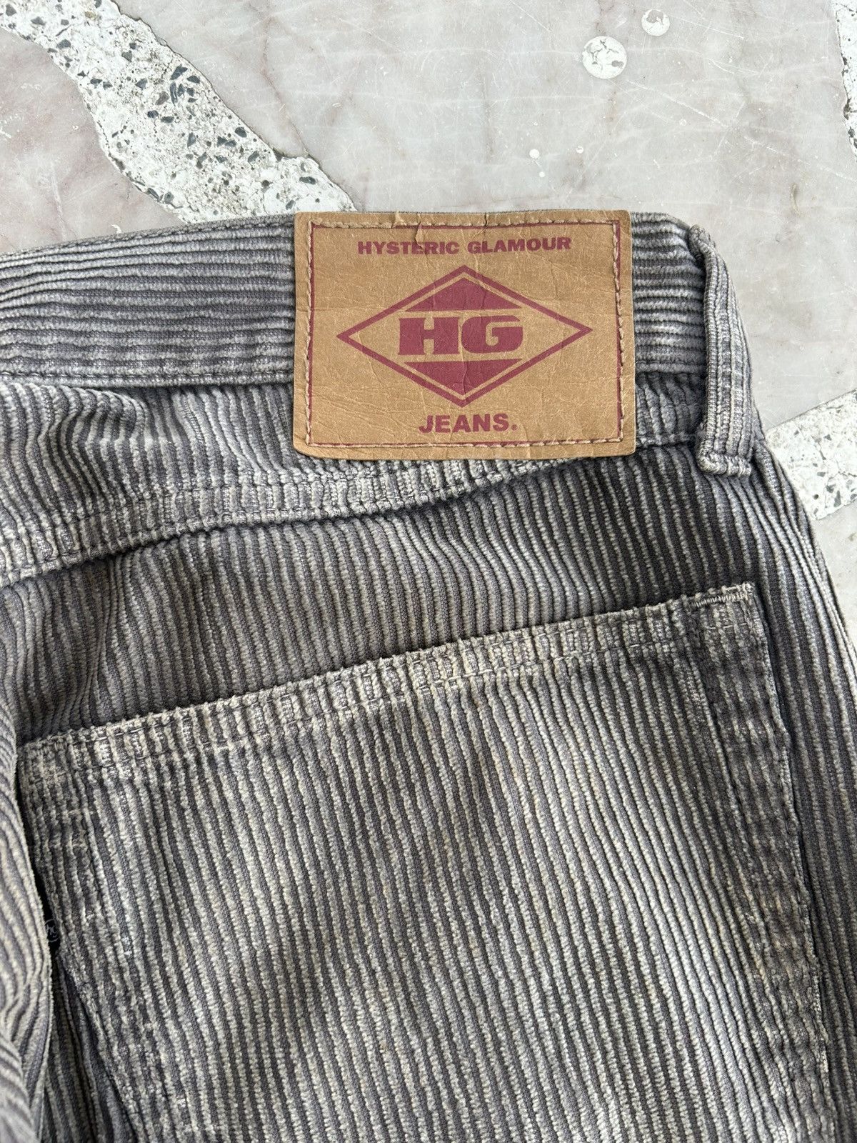 Hysteric Glamour Hysterics Japan Corduroy Gray Pants Size US 32 / EU 48 - 9 Thumbnail