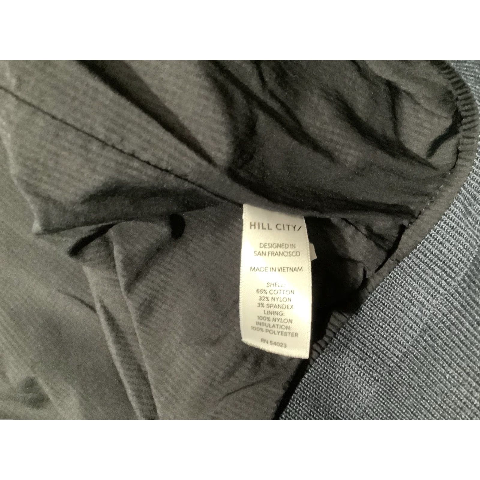 Vintage Hill City Bomber Jacket Blue XXL Water Resistant Zip Up Long Sleeve Men Size US XXL / EU 58 / 5 - 6 Thumbnail