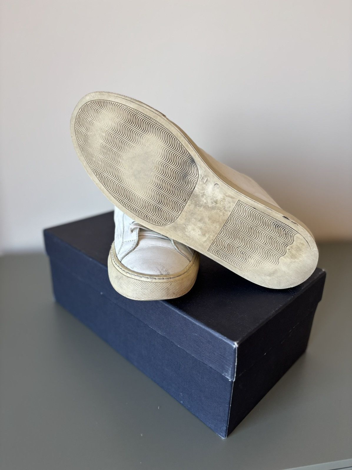 Common Projects Common Projects Achilles in White Leather Size US 11 / EU 44 - 11 Thumbnail