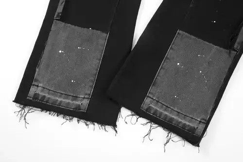 Handmade custom punk carpenter paint pants Size US 34 / EU 50 - 3 Thumbnail