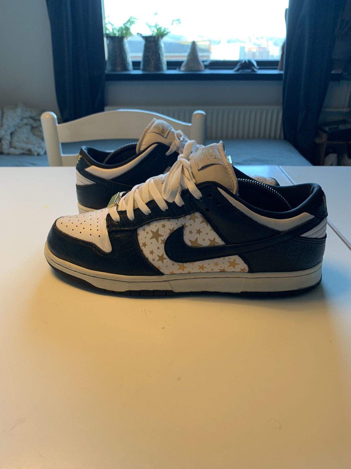 Nike × Supreme NIKE SB X SUPREME STAR DUNK BLACK Size US 10.5 / EU 43-44 - 2 Thumbnail