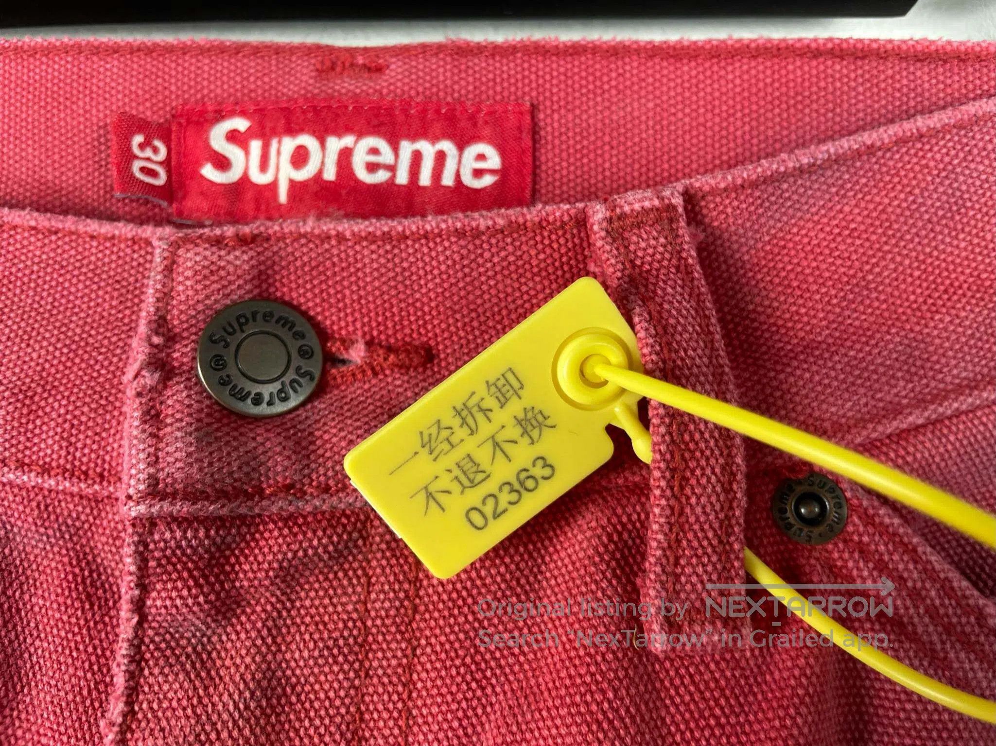 Supreme SUPREME Distressed Reflective Knee Length Pants Size US 30 / EU 46 - 6 Thumbnail