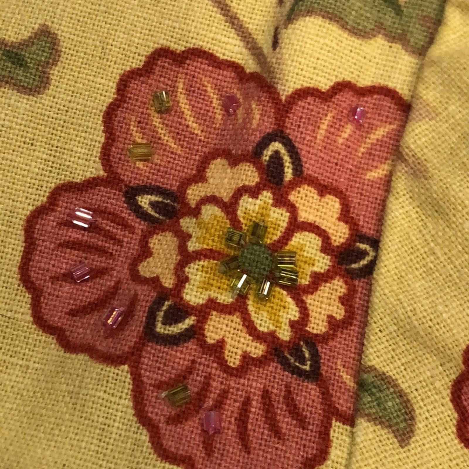 Coldwater Creek Coldwater Creek linen blend Floral long dress lined SZ 6 Size M / US 6-8 / IT 42-44 - 4 Thumbnail