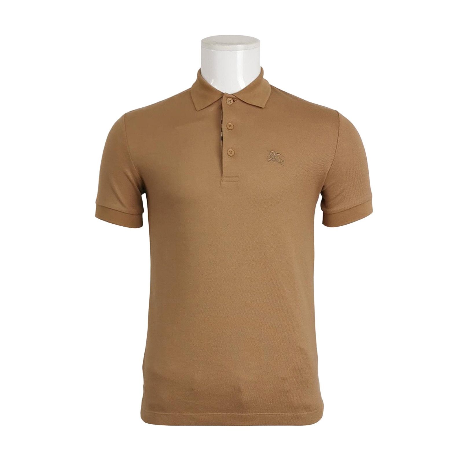 Burberry Burberry Embroidered Knight Logo Polo Shirt US XS Size US XS / EU 42 / 0 - 1 Thumbnail