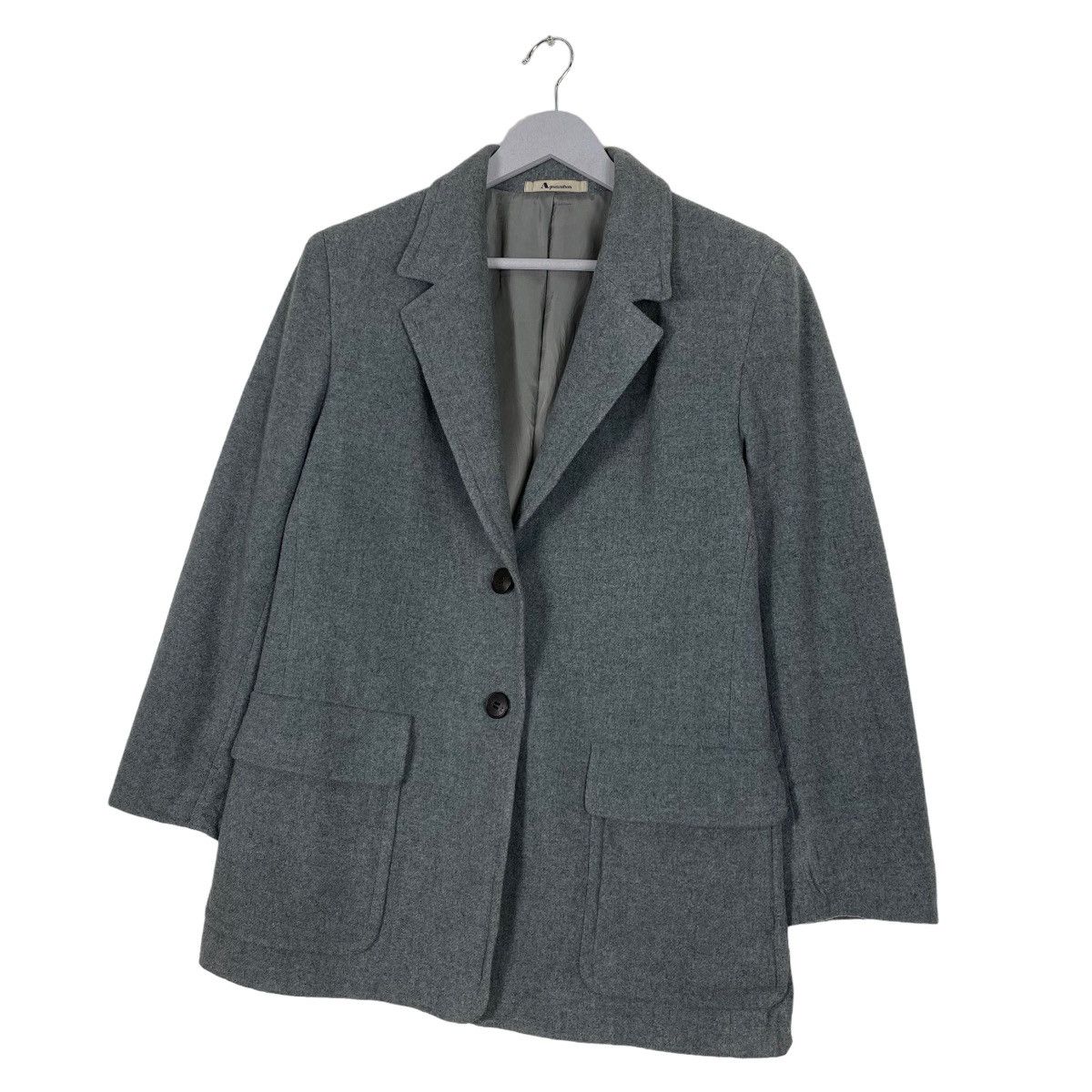 Aquascutum Aquascutum Button Coat Blazer Size US M / EU 48-50 / 2 - 2 Thumbnail