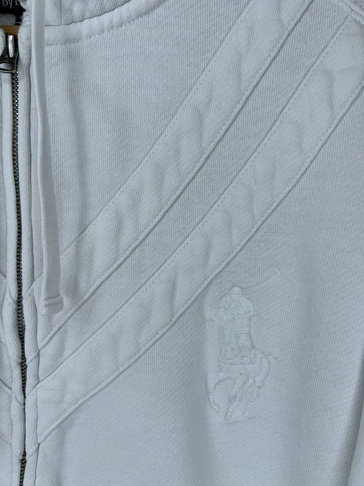 Polo Ralph Lauren Vintage 90s Polo Ralph Lauren Chief Keef Zip Up Hoodie Size US XL / EU 56 / 4 - 3 Thumbnail