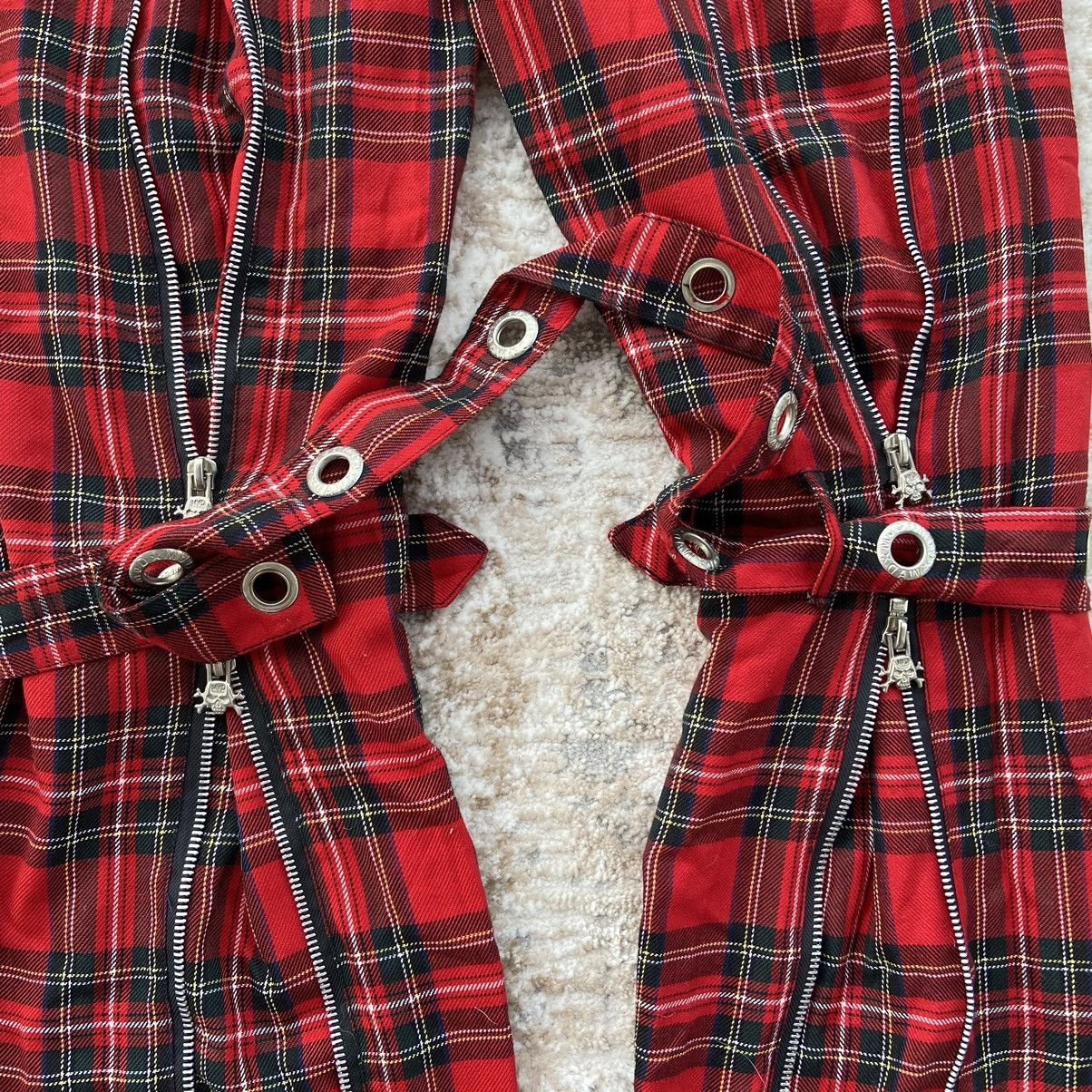 Japanese Brand × Seditionaries 90's Mad Punk Seditionaries Tartan Bondage Pants Size US 29 - 12 Thumbnail