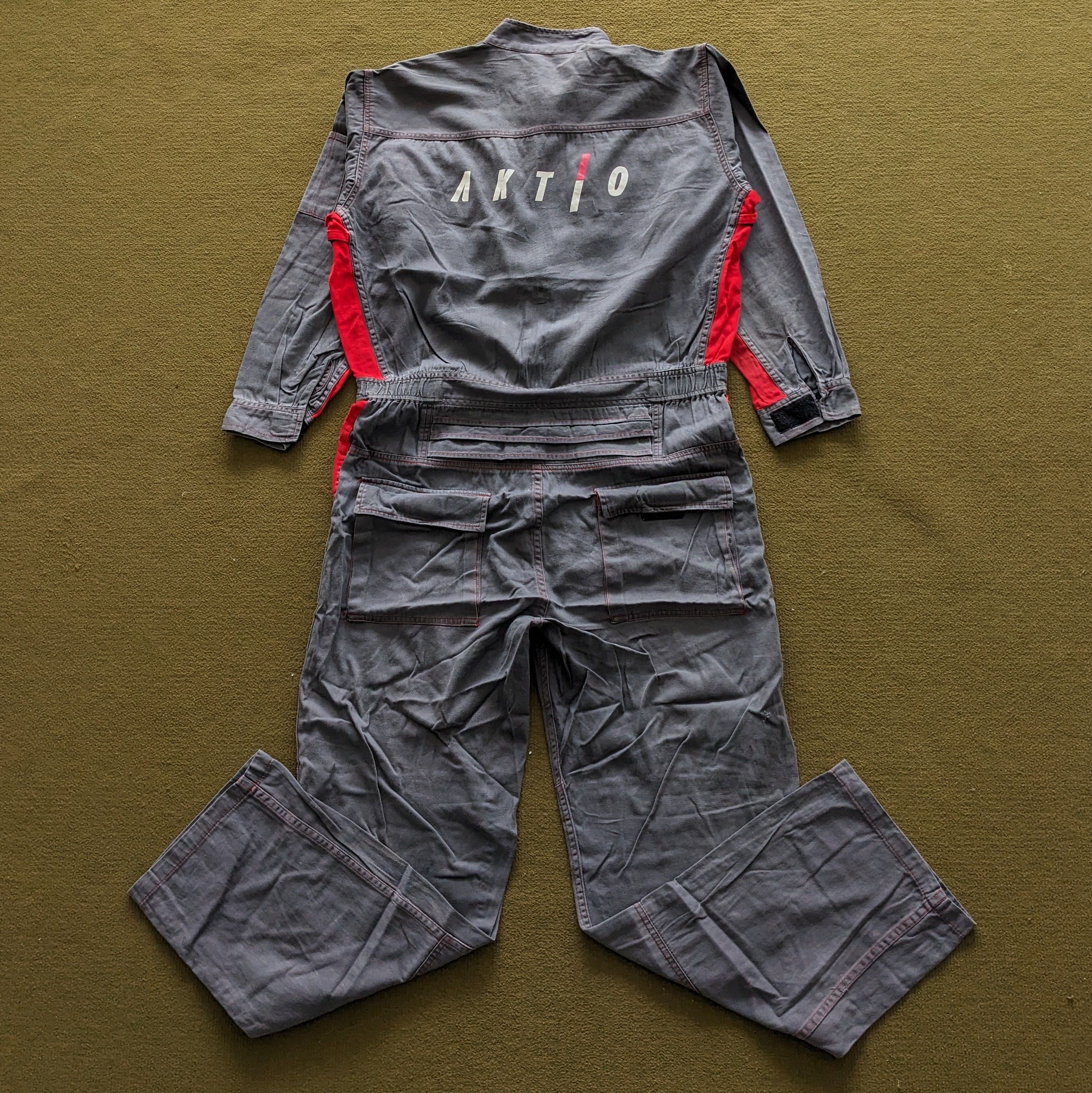 Japanese Brand Vintage AKITO Japanese Brand Coverall Workwear Jacket Size US M / EU 48-50 / 2 - 1 Thumbnail