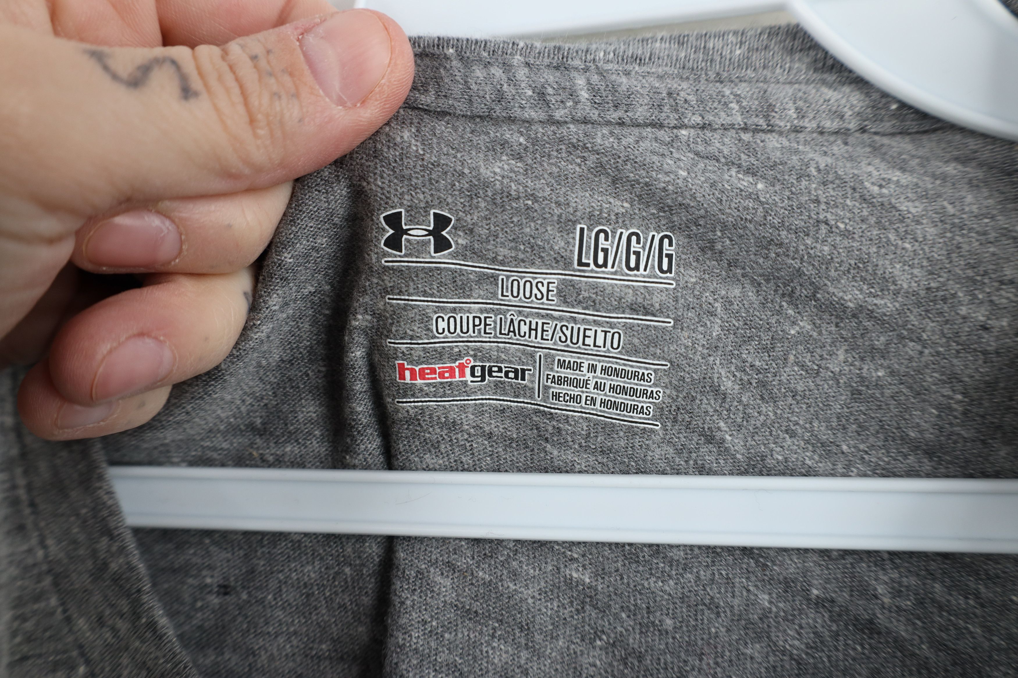 Under Armour × Vintage New Under Armour University Jersey Knit Long Sleeve T-Shirt Size US L / EU 52-54 / 3 - 6 Thumbnail