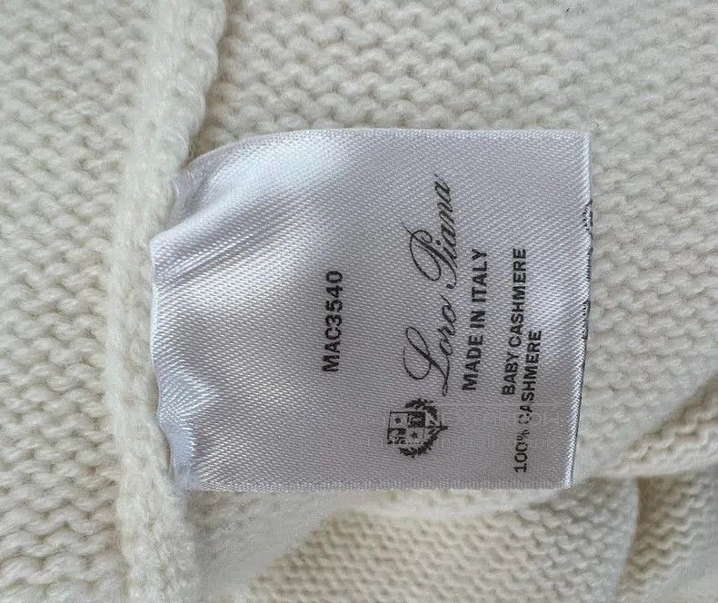Loro Piana Loro Piana Baby Cashmere Saddle Shoulder Sweater. Size US L / EU 52-54 / 3 - 6 Thumbnail