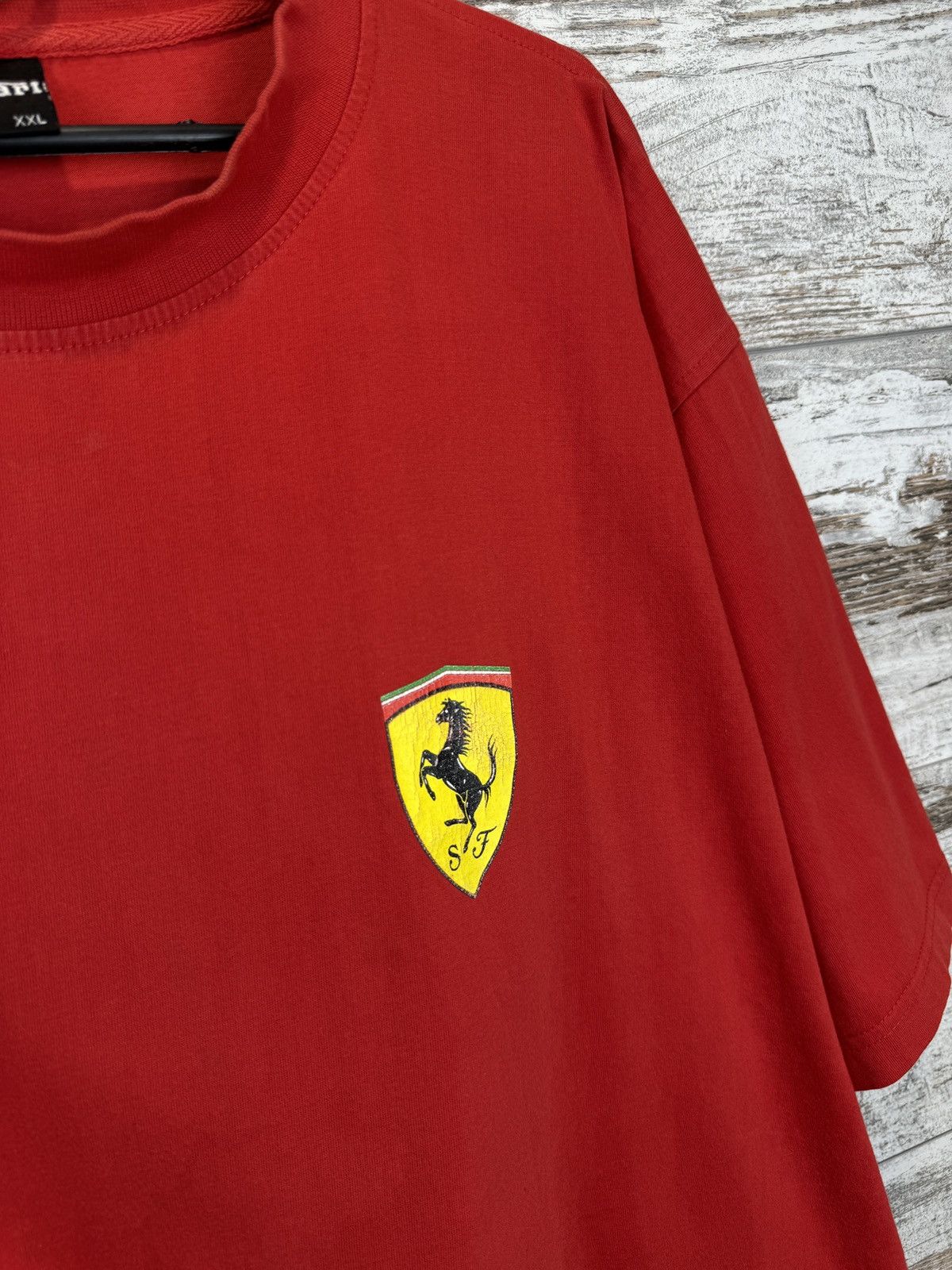Ferrari Mens Vintage Ferrari T-shirt rare racing tee 90s Size US XXL / EU 58 / 5 - 5 Thumbnail