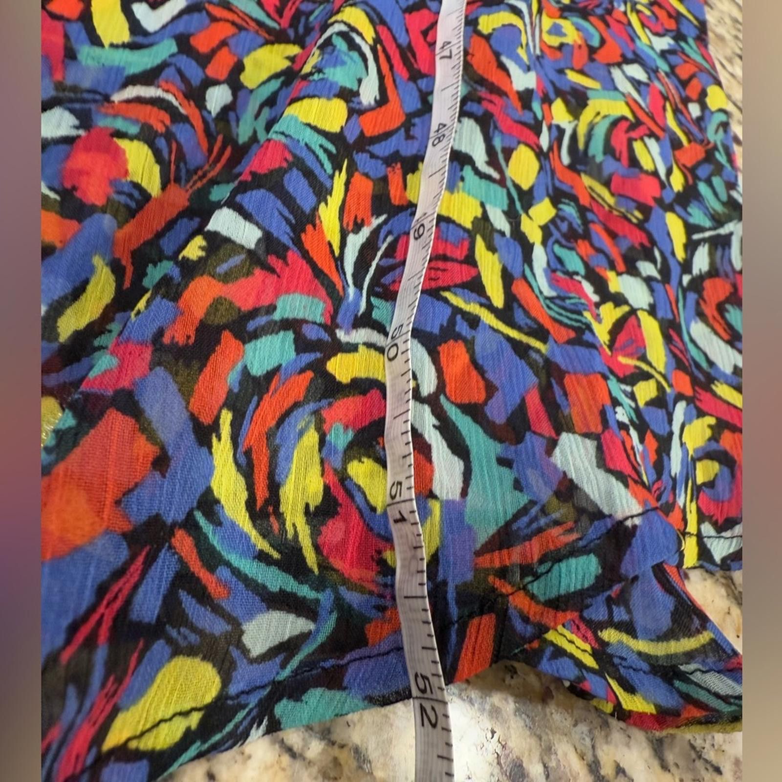 BCBGeneration BCBGeneration colorful maxi dress strappy open back SZ SM Size S / US 4 / IT 40 - 10 Thumbnail