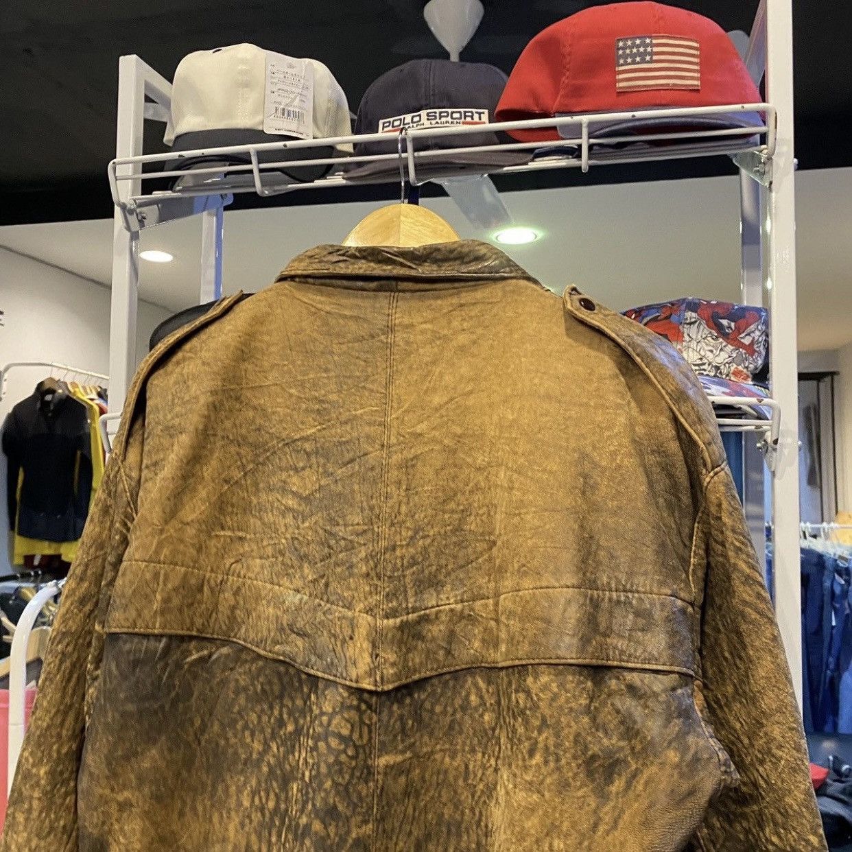 Vera Pelle 🔥VERA PELLE REAL LEATHER BOMBER JACKETS Size US S / EU 44-46 / 1 - 15 Thumbnail