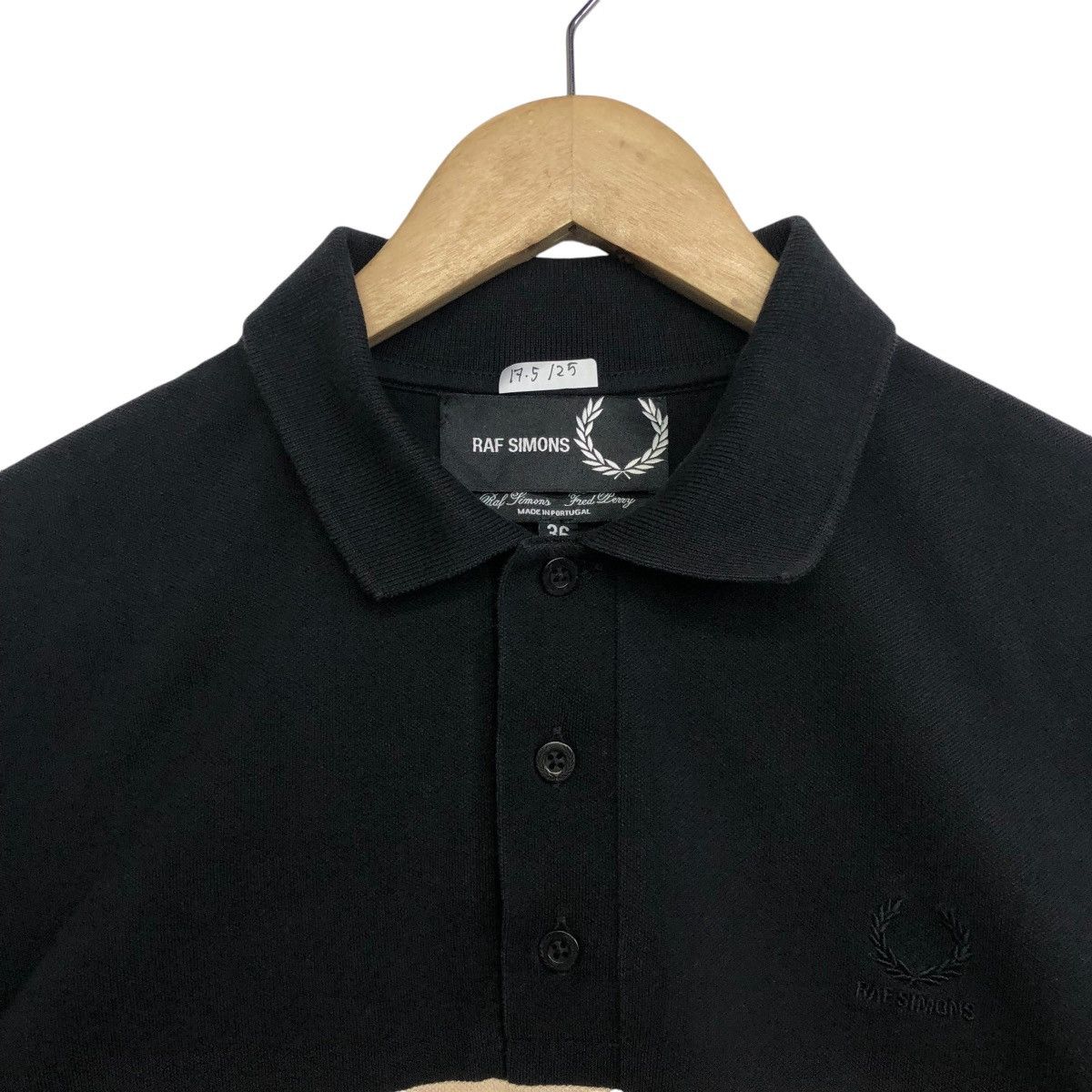 Fred Perry × Raf Simons *Rare!! FRED PERRY x RAF SIMONS stripe polo tee Size US S / EU 44-46 / 1 - 4 Thumbnail