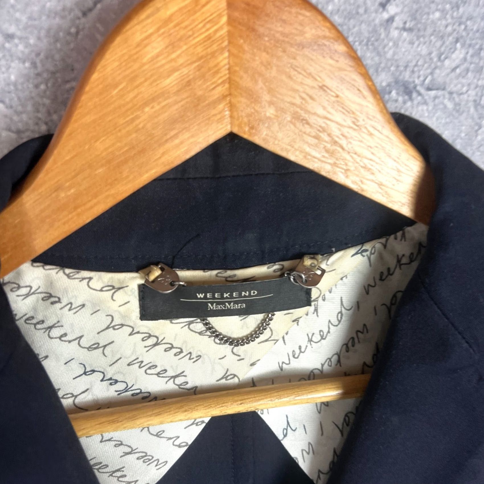 Vintage Weekend Max Mara Wool Blazer Black Jacket Size 6 Italy Office Chic Basic Jacket Womens Size M / US 6-8 / IT 42-44 - 4 Thumbnail