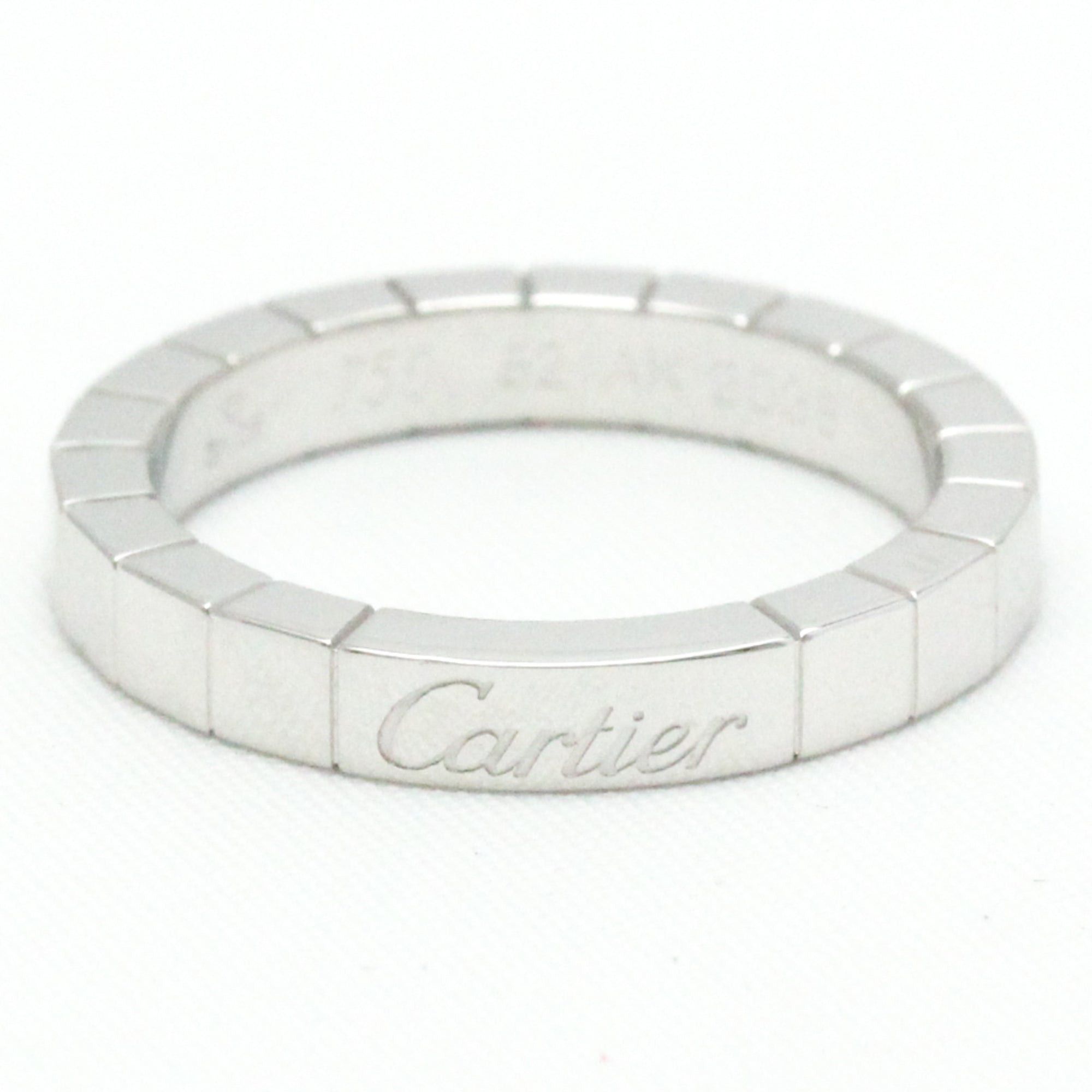 image of Cartier Lanieres White Gold [18K] Band Ring in Silver, Women's