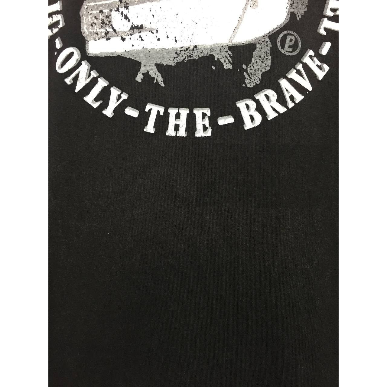 Diesel DIESEL Only The Brave Big Logo Graphic Tee Size US M / EU 48-50 / 2 - 6 Thumbnail