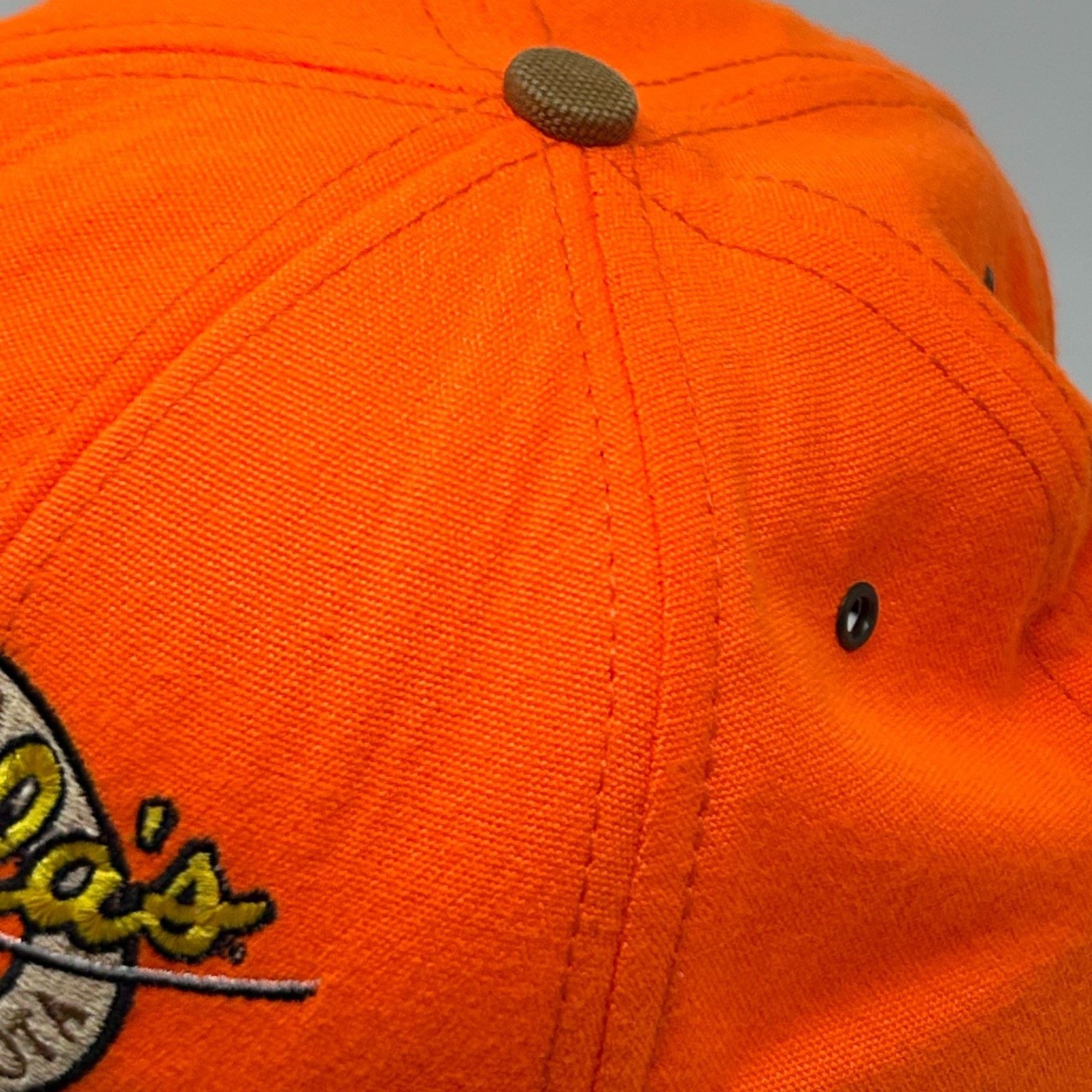 Cabelas Vintage Cabelas Hat Baseball Cap Owatonna Minnesota Orange Size ONE SIZE - 8 Thumbnail