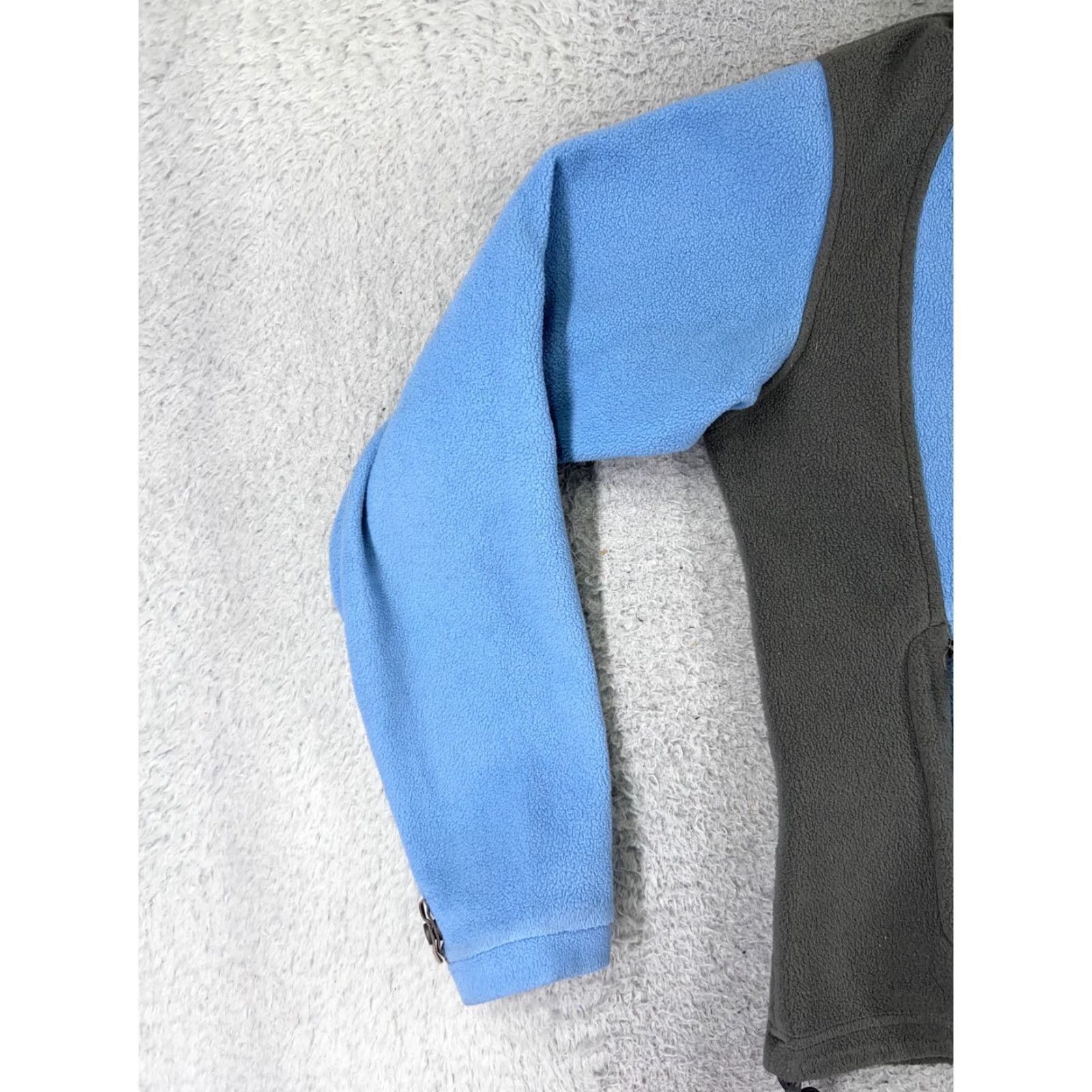 Vintage Columbia Jacket Womens Small Blue Gray Fleece Mock Neck Cozy Warm Polyester Jacket Womens Small Blue Gray Fleece Mock Neck Casual Outdoor American Size S / US 4 / IT 40 - 6 Thumbnail