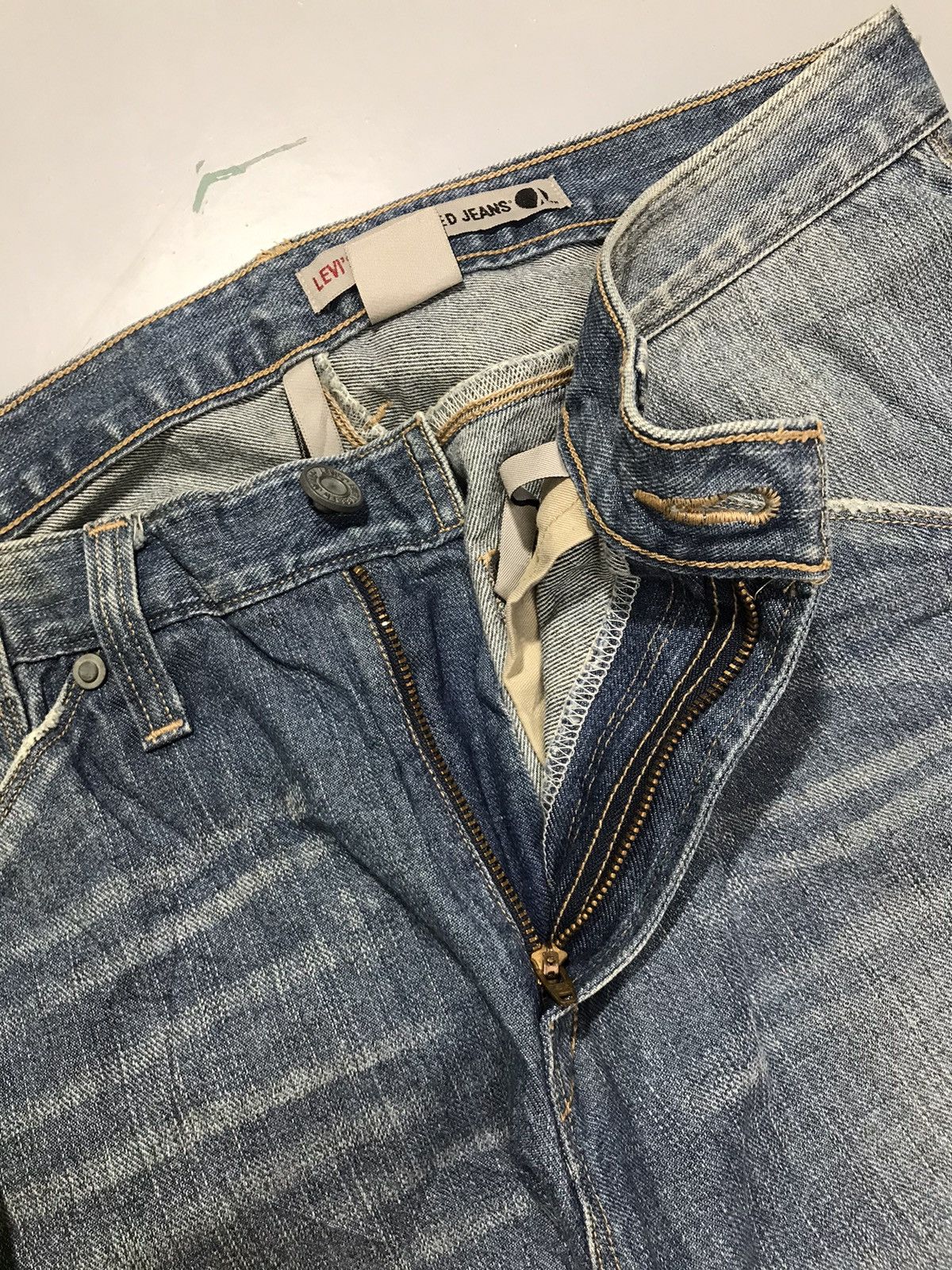 Levi's Vintage Levi’s engineer jeans 1999 denim Size US 36 / EU 52 - 5 Thumbnail