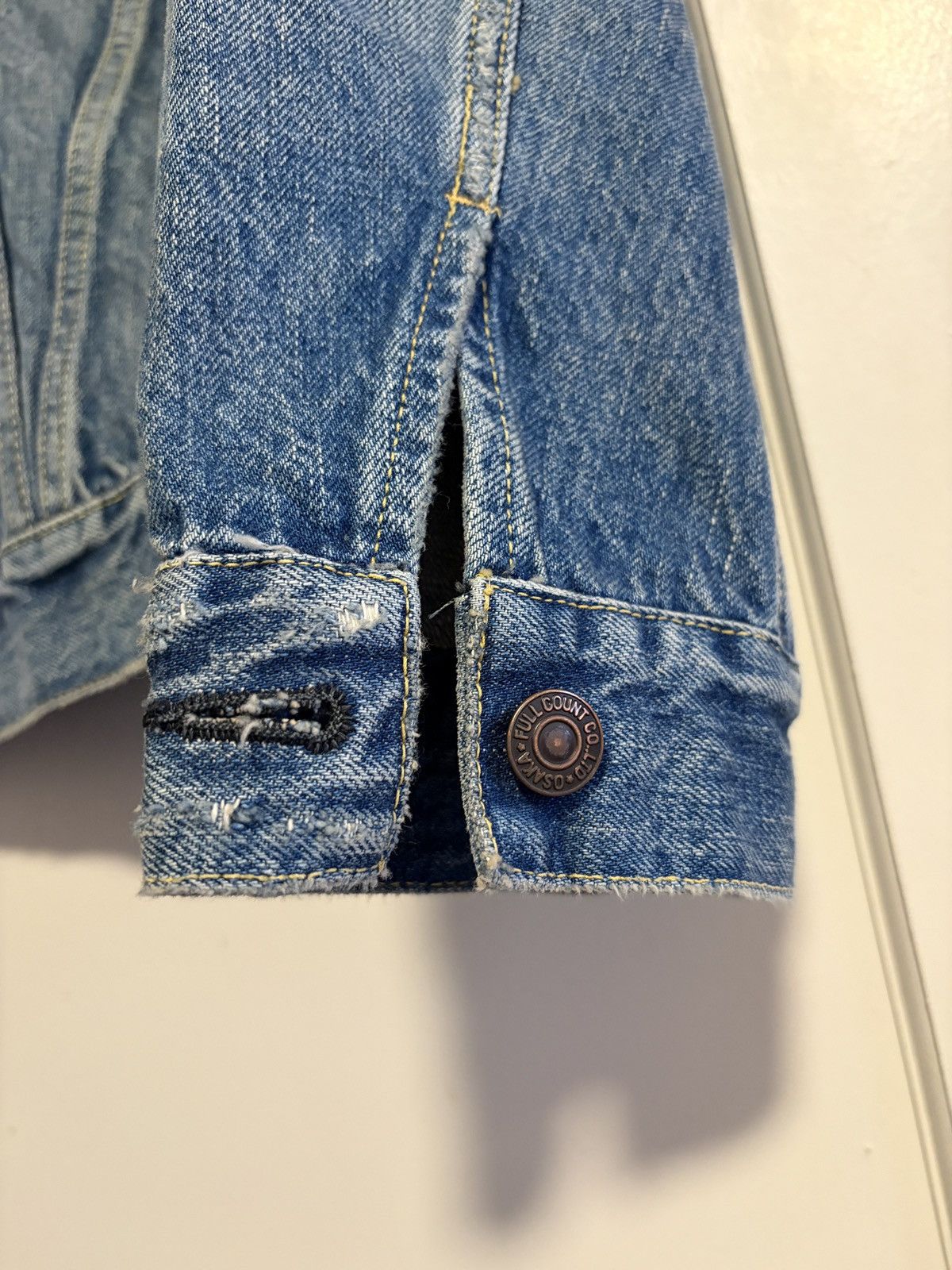 Full Count & Co. FullCount Dartford Type 3 Jacket - Hand Distressed sz 42 Size US L / EU 52-54 / 3 - 7 Thumbnail