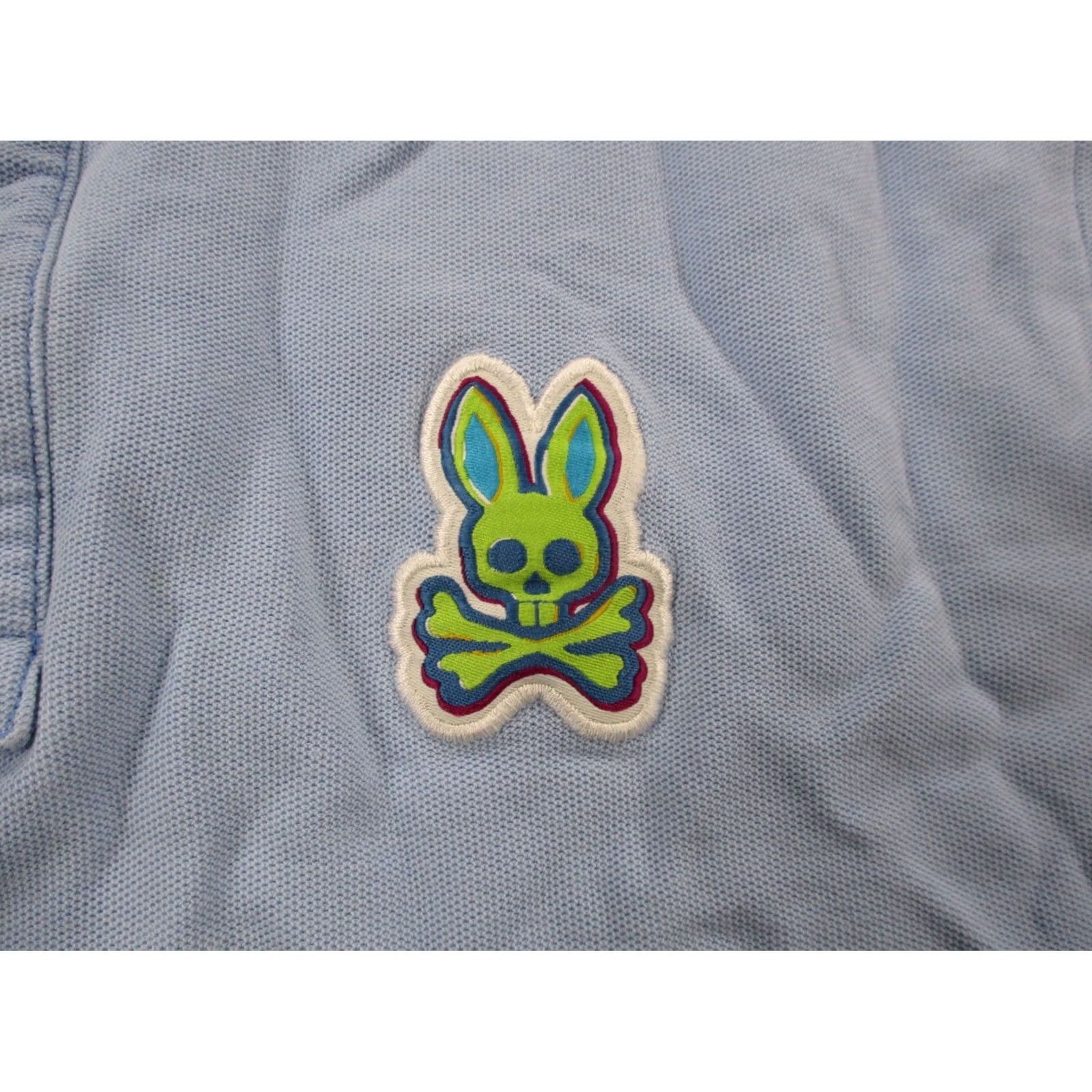 Psycho Bunny Psycho Bunny Polo Shirt Mens S Blue Logo Classic Polo Shirt Stetch Golf Preppy Casual Christmas) Size US S / EU 44-46 / 1 - 6 Thumbnail