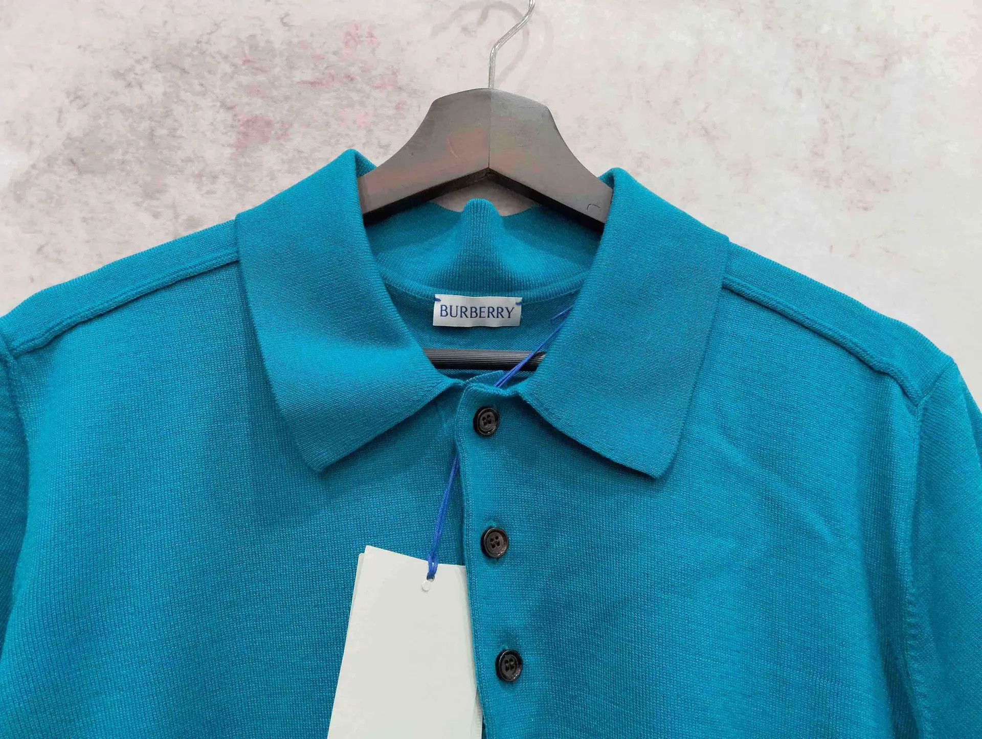 Burberry Burberry Solid Logo Polo Shirt S Size US S / EU 44-46 / 1 - 9 Thumbnail