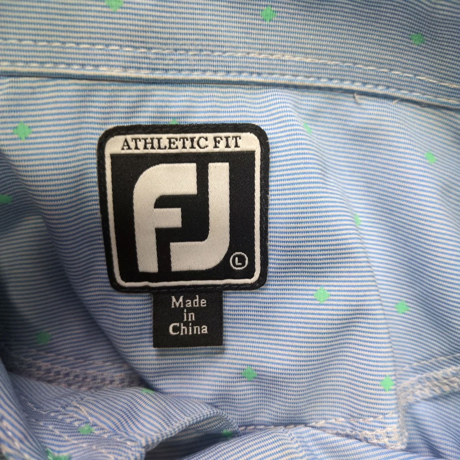Footjoy Footjoy Men's L Polo Shirt Athletic Fit Isleworth Golf Club Size US L / EU 52-54 / 3 - 6 Thumbnail