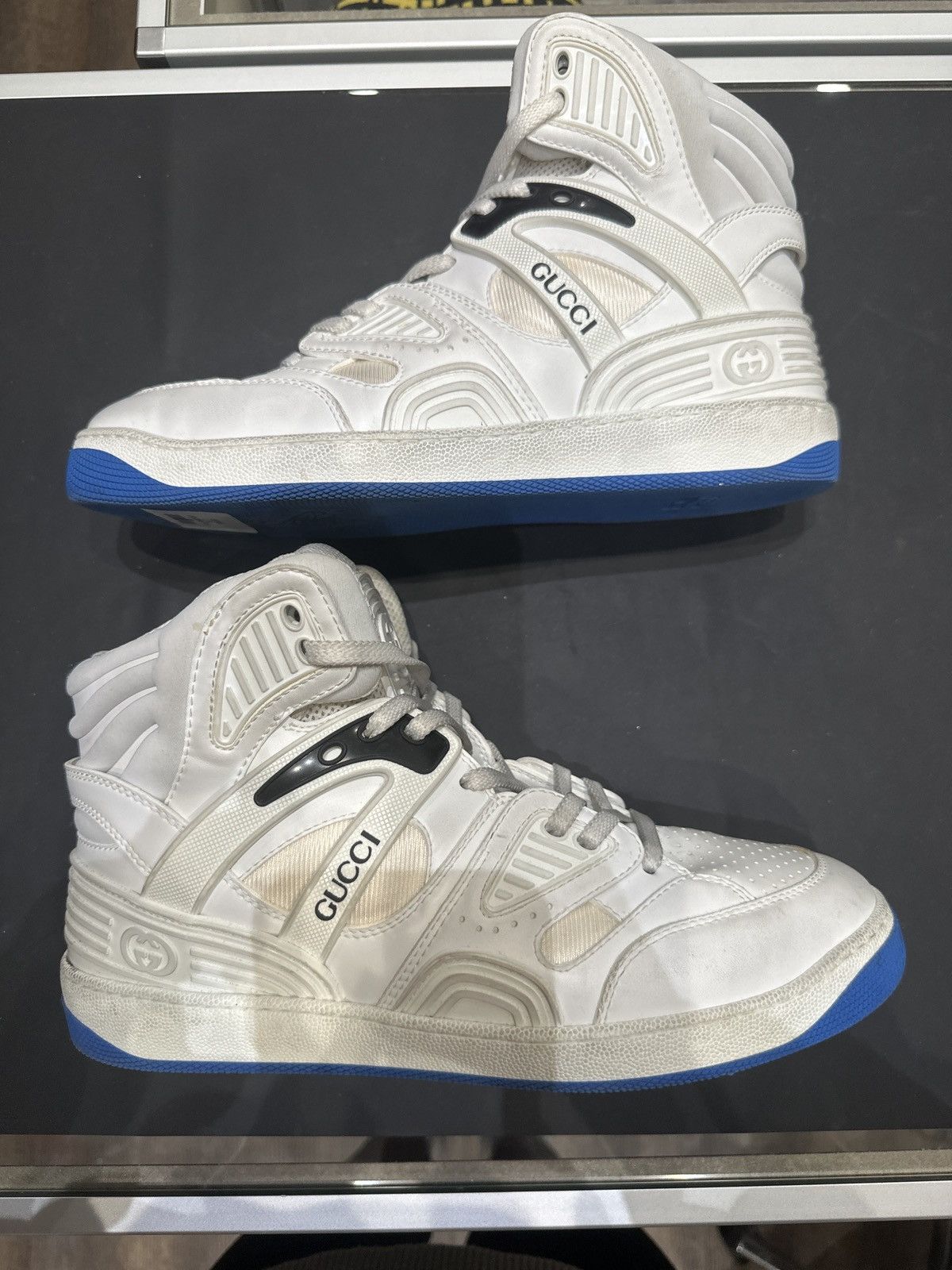 Gucci Gucci Basket High Top Size US 7 / EU 40 - 1 Thumbnail