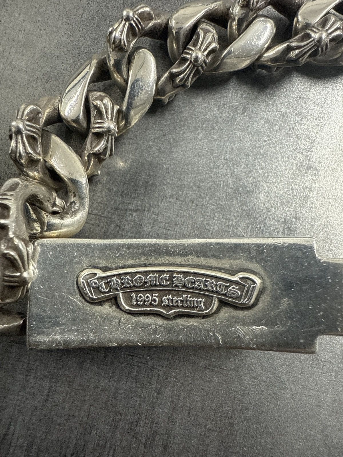 Chrome Hearts CHROME HEARTS PAVE DIAMOND DAGGER BRACELET FANCY LINK Size ONE SIZE - 7 Thumbnail