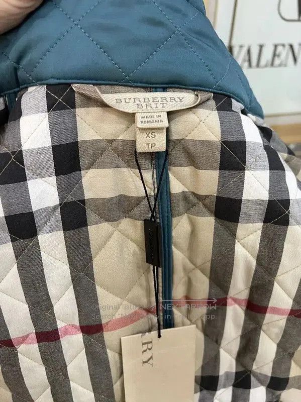 Burberry Burberry Green Quilted Women's Spring Jacket. Size XS / US 0-2 / IT 36-38 - 5 Thumbnail
