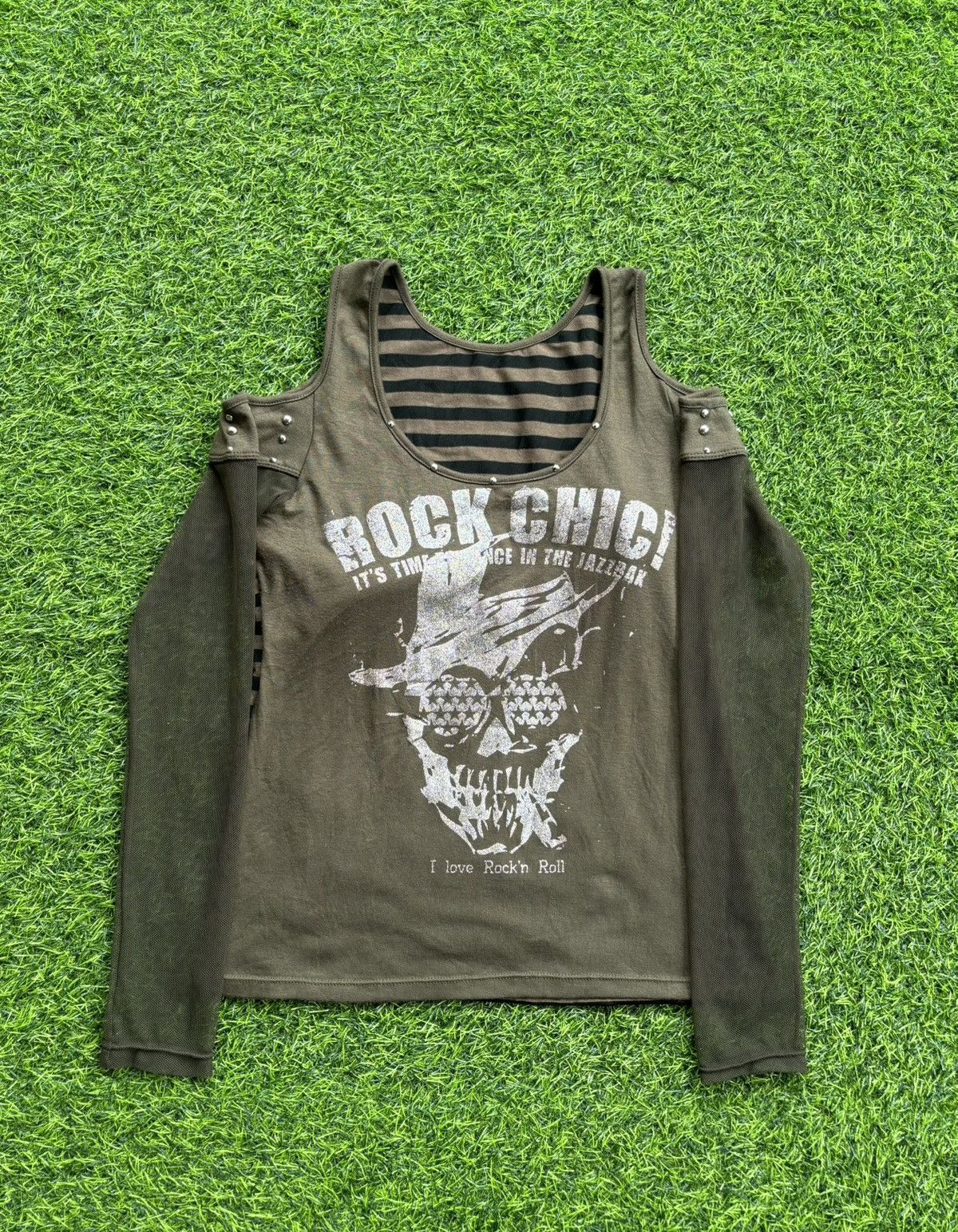Hysteric Glamour Y2k Rock chic Skull Women's Longsleeve Size M / US 6-8 / IT 42-44 - 1 Thumbnail