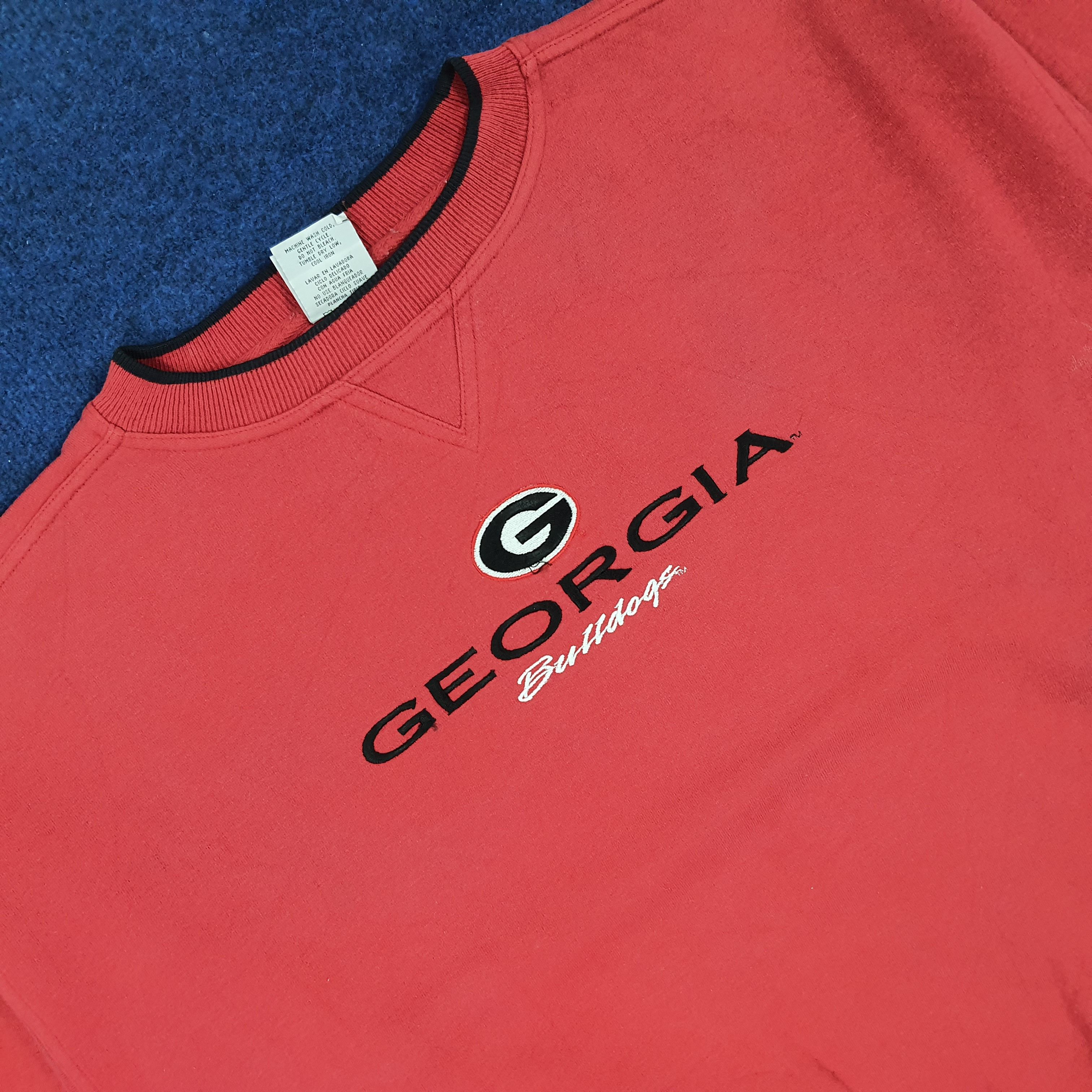 Other Vintage Georgia Bulldogs Football Sweatshirt C243N35 Size US XL / EU 56 / 4 - 2 Thumbnail