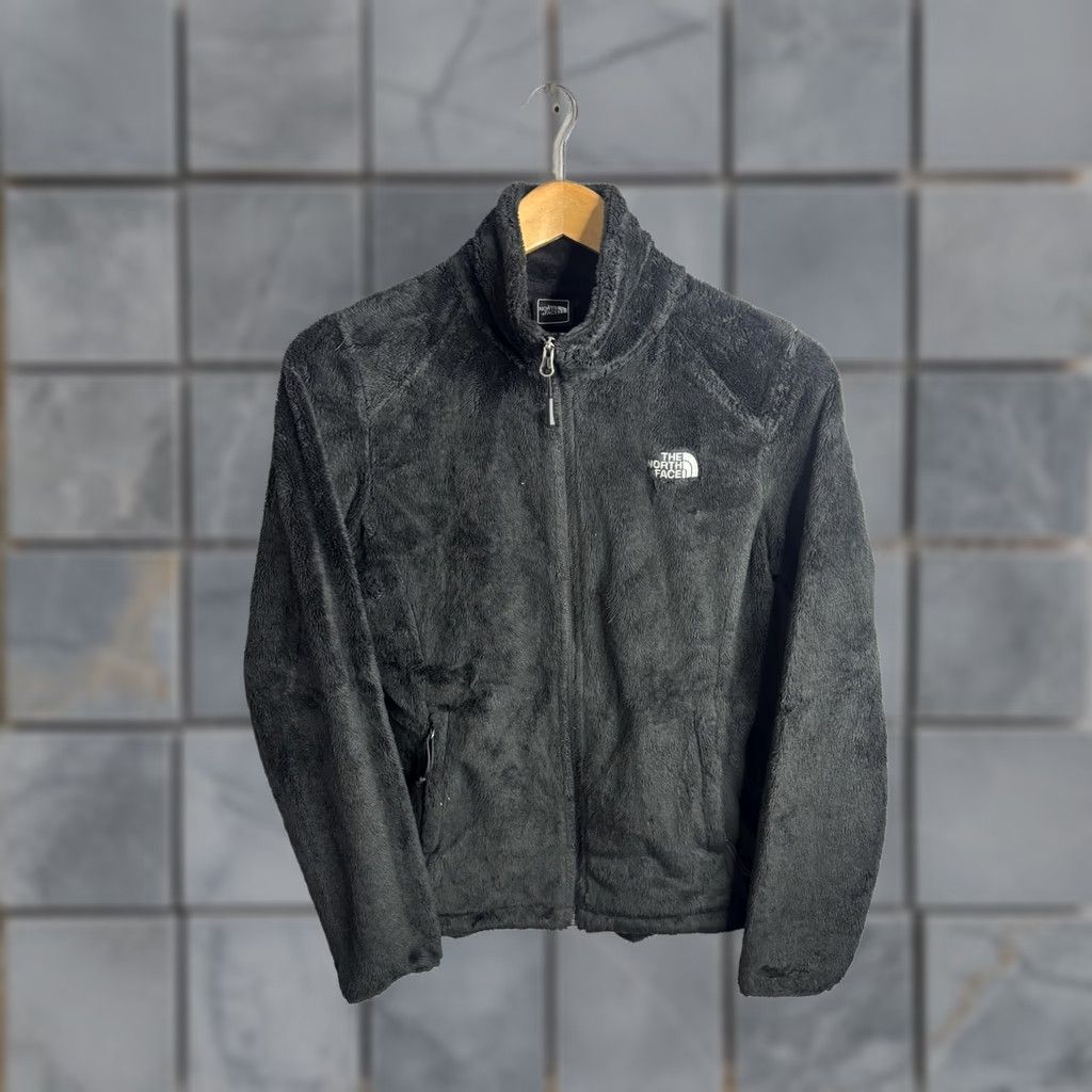 The North Face VINTAGE The North Face Jacket Womens Small Black Fleece Full Zip High Pile Outdoor Softshell Size S / US 4 / IT 40 - 1 Thumbnail