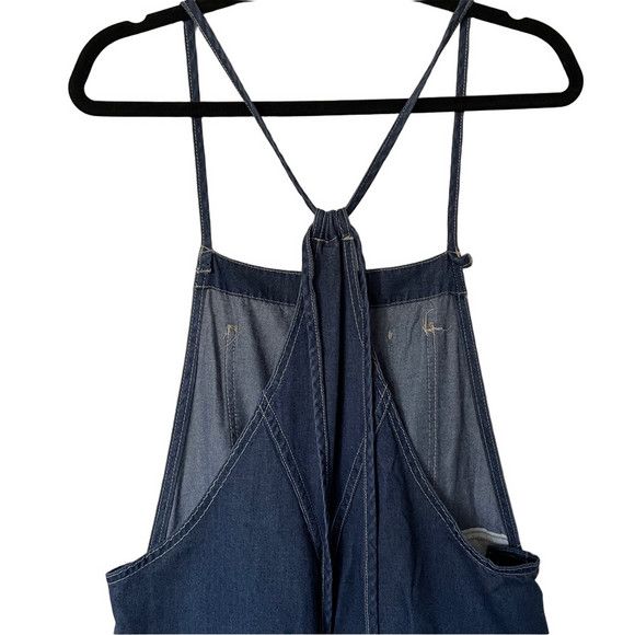 Vintage Vintage Manager Wide Straight Leg Bib Overalls - Medium 🇨🇦 Size 32" / US 10 / IT 46 - 8 Thumbnail