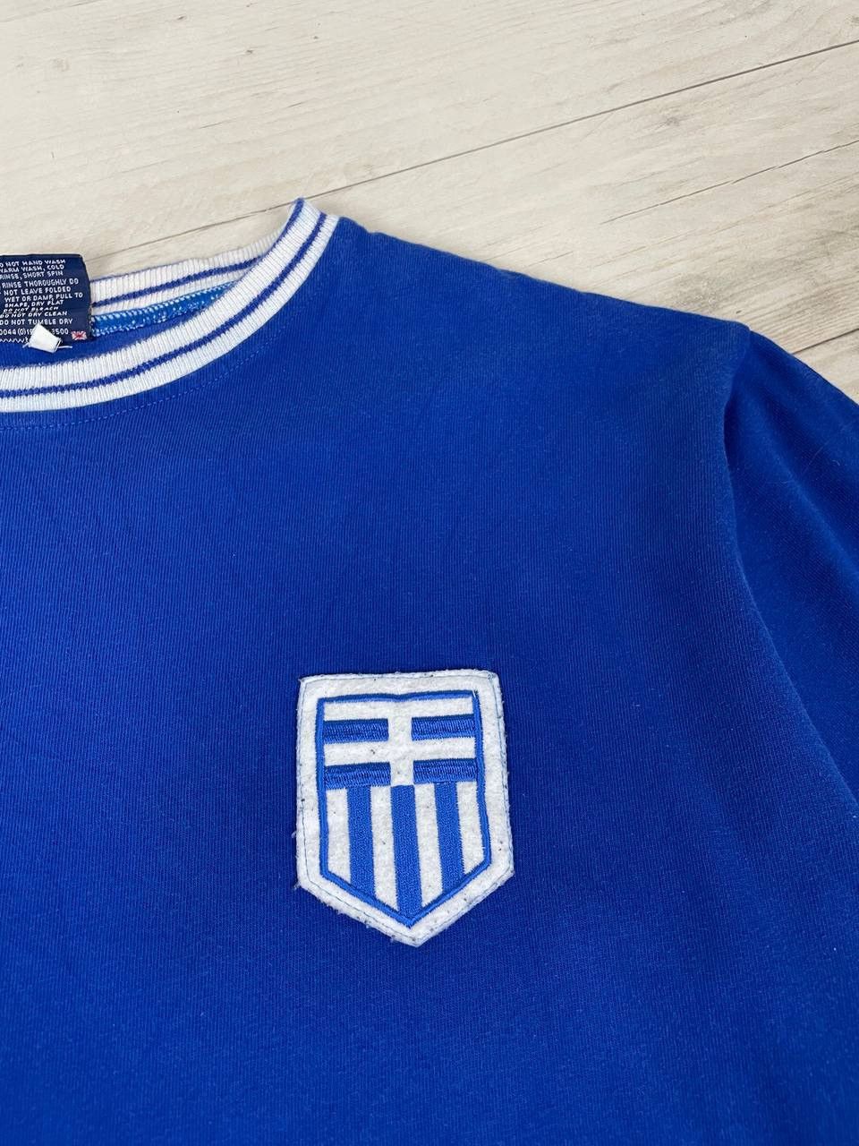Vintage Vintage Toffs Greece 1960s Retro Football Shirt Long Sleeve Size US L / EU 52-54 / 3 - 6 Thumbnail